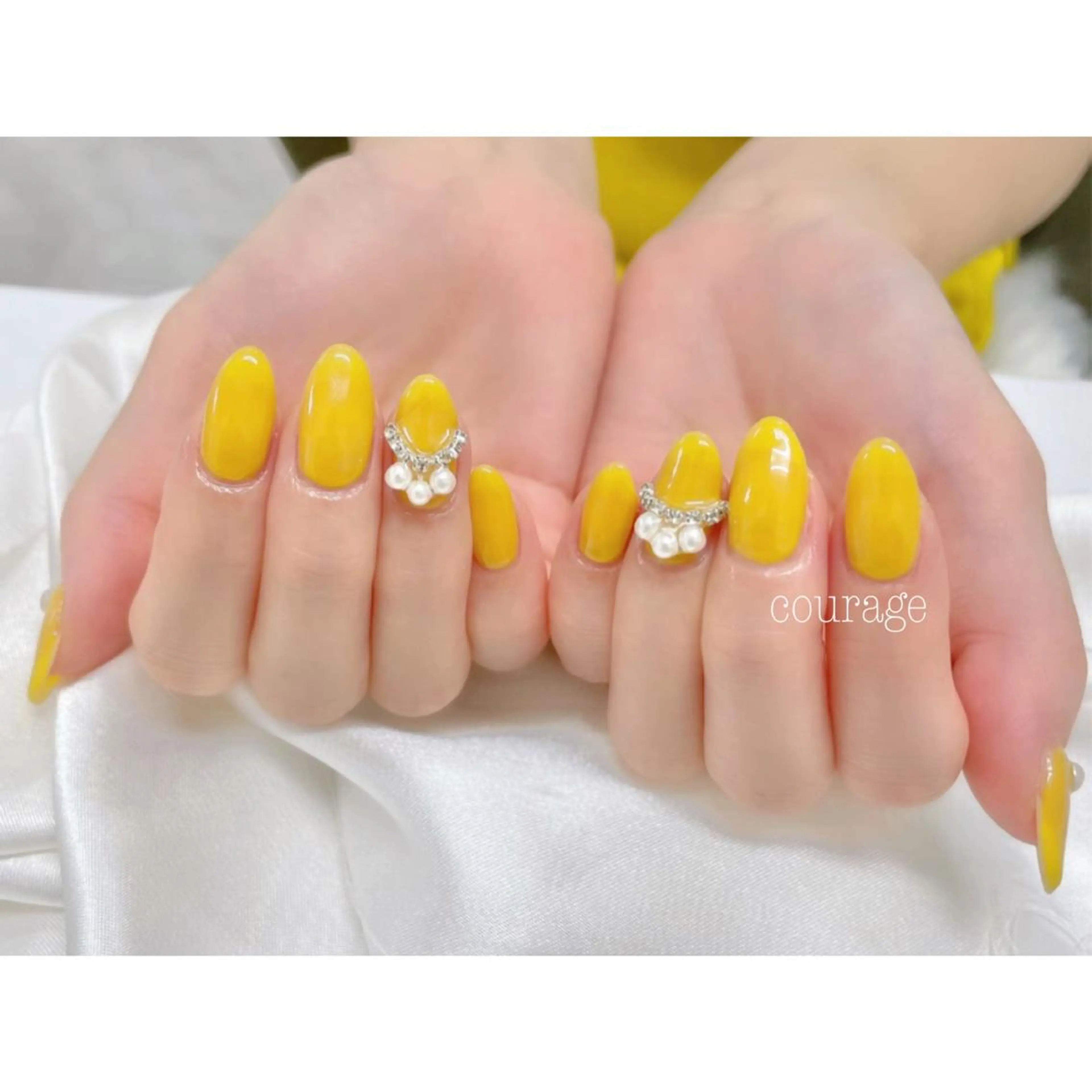 ネイル ワンカラーネイル ハンドネイル ネイルサロン courageのネイルデザイン