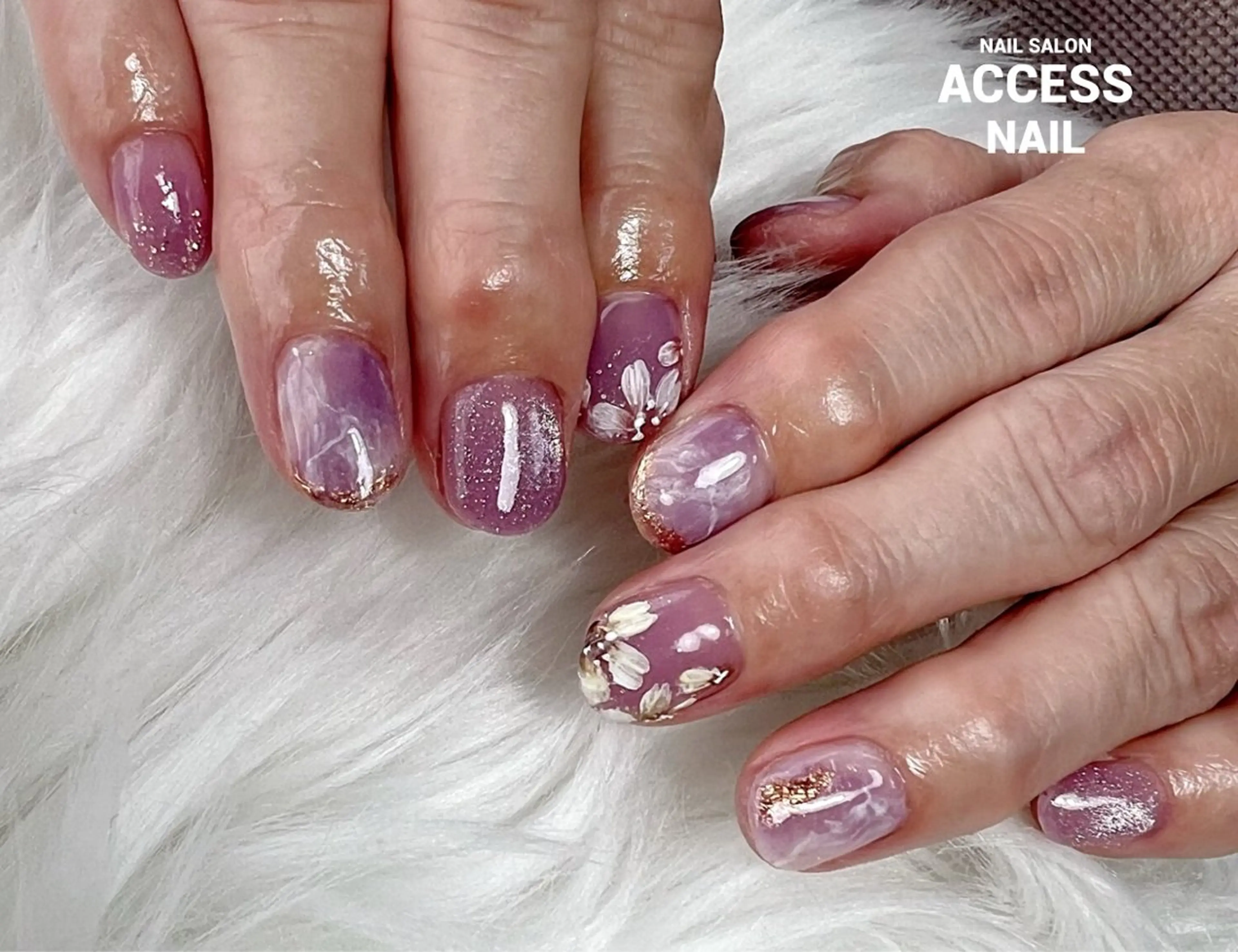 ネイル access nailのネイルデザイン