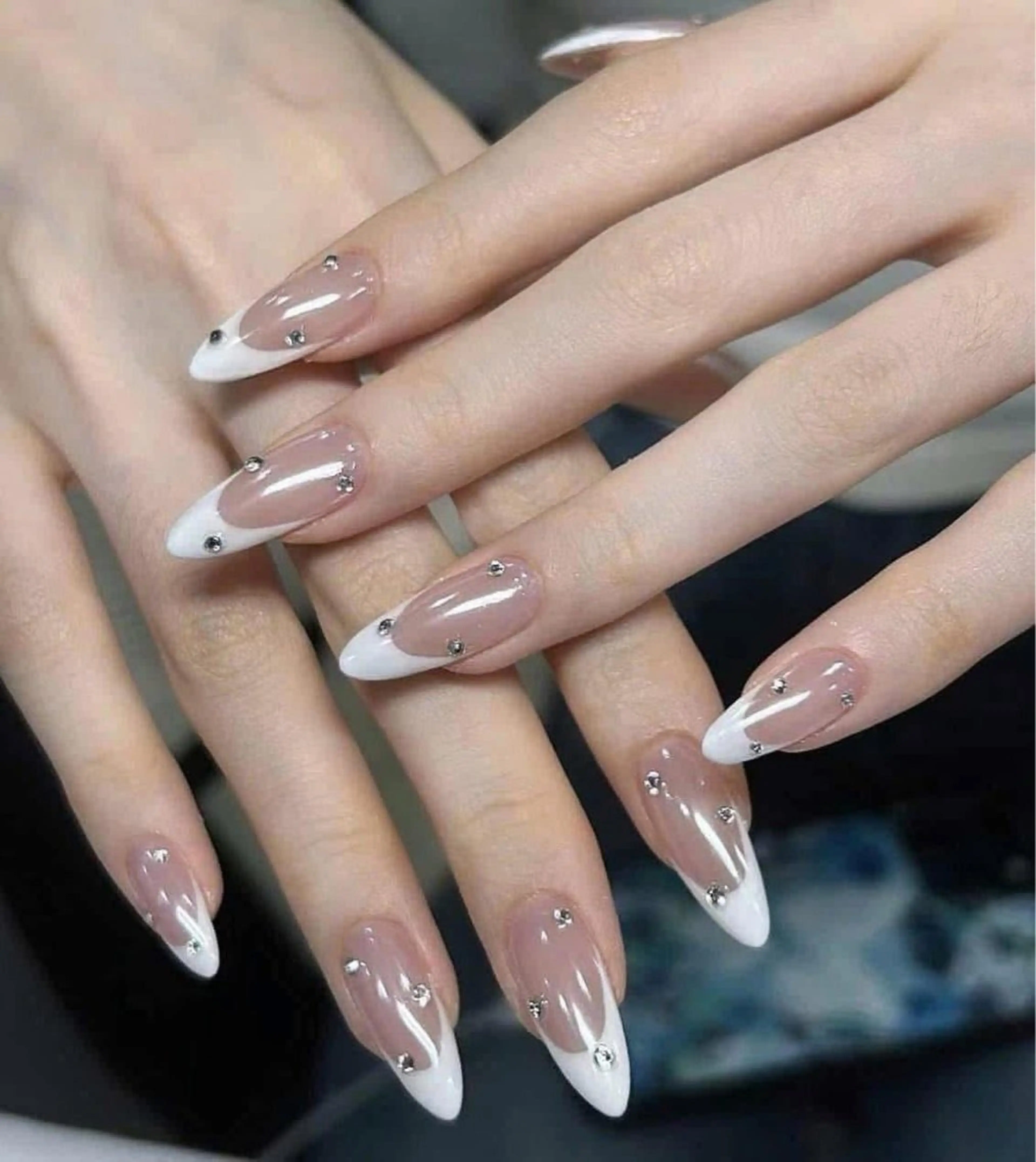 ネイル チークネイル フットネイル フレンチネイル グラデーション 韓国ネイル YUKI NAILのネイルデザイン
