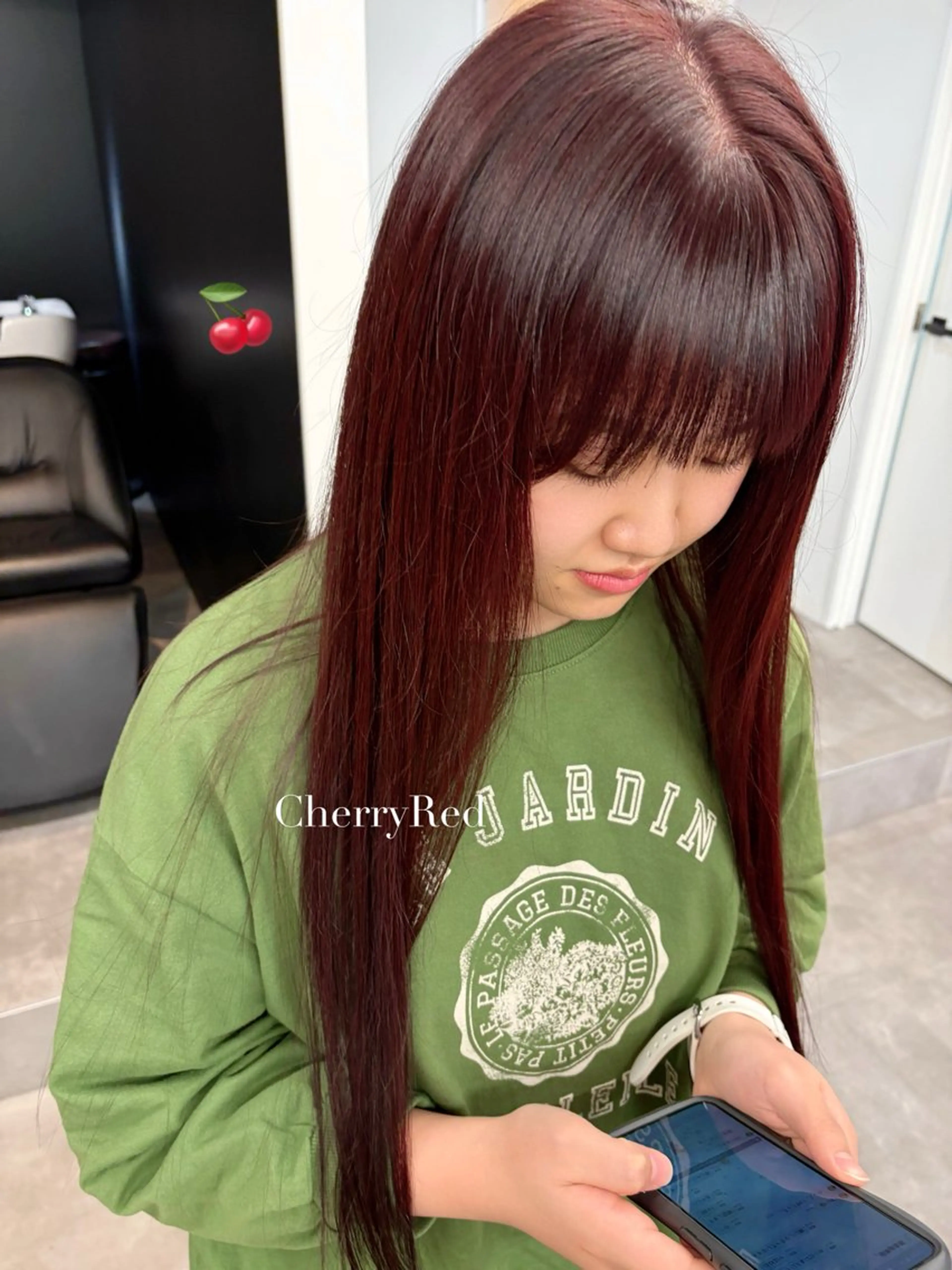 ロング ヘアカラー トリートメント 暖色･似合わせカラー (廣石沙英🎀)のヘアスタイル