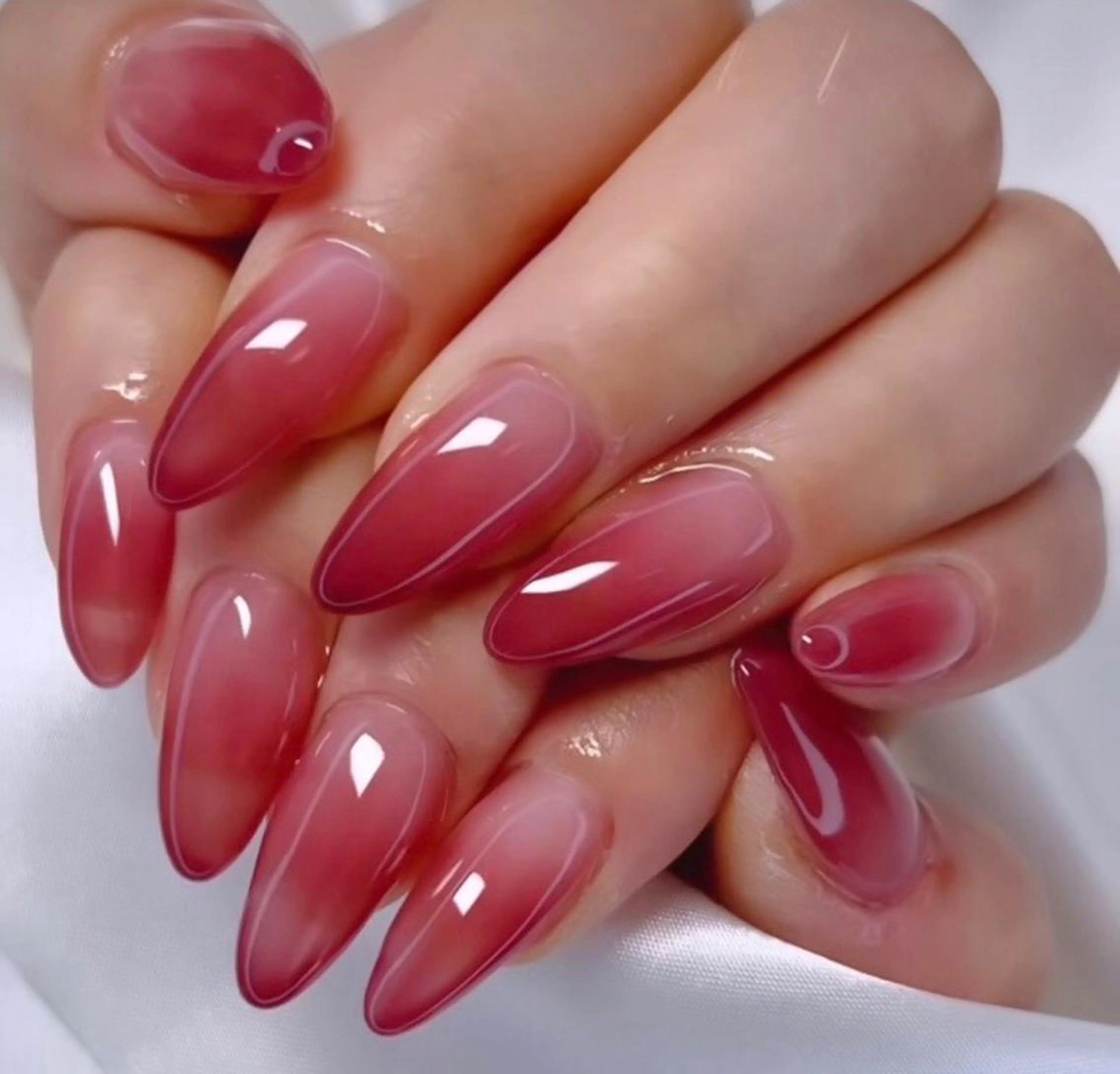 グラデーションorフレンチ コースの写真