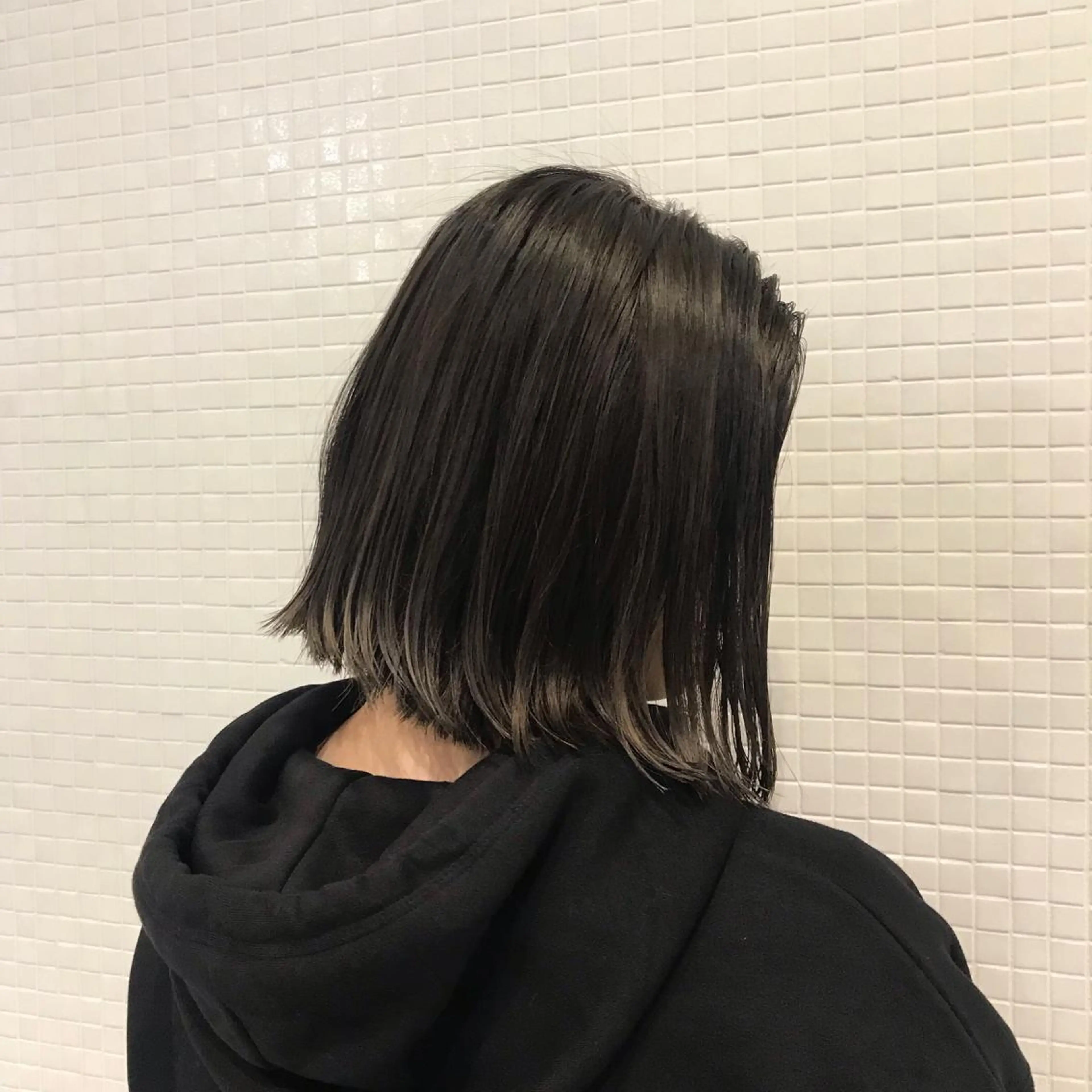 ミディアム カラー 大阪ヴィーガンサロン KANAKOのヘアスタイル