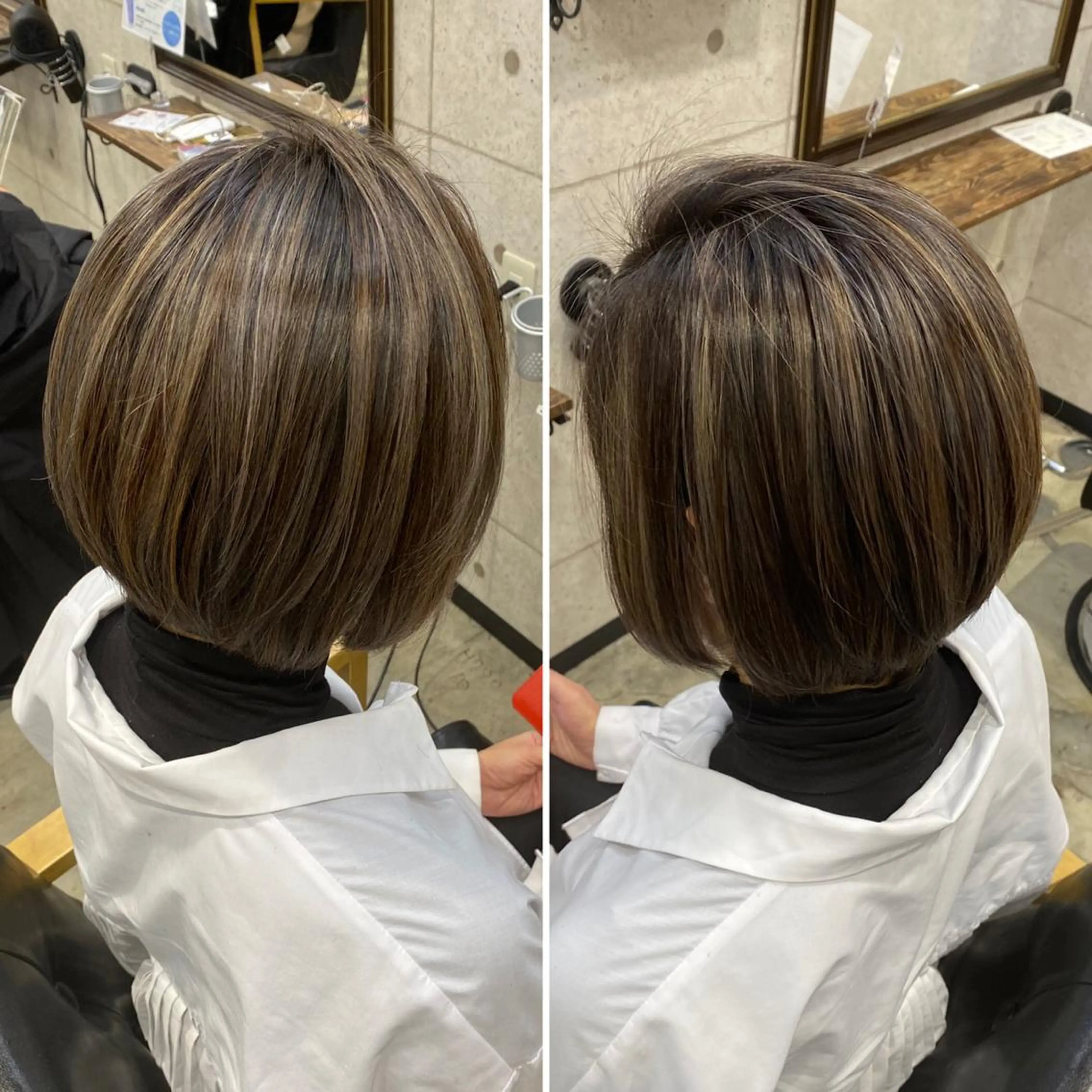 カラー 藤田 清志のヘアスタイル