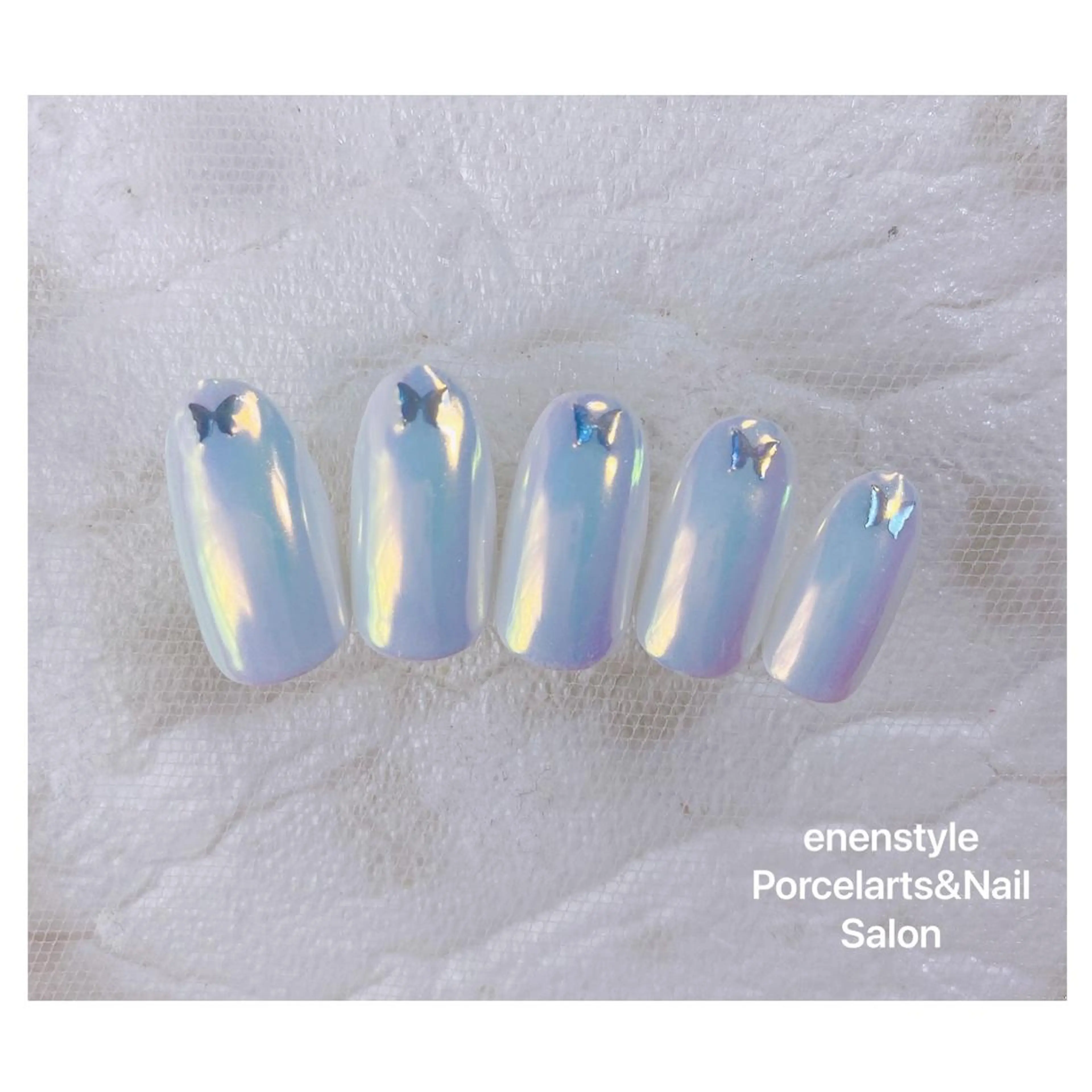 ミディアム ネイル ハンドネイル 👑enen style👑のネイルデザイン