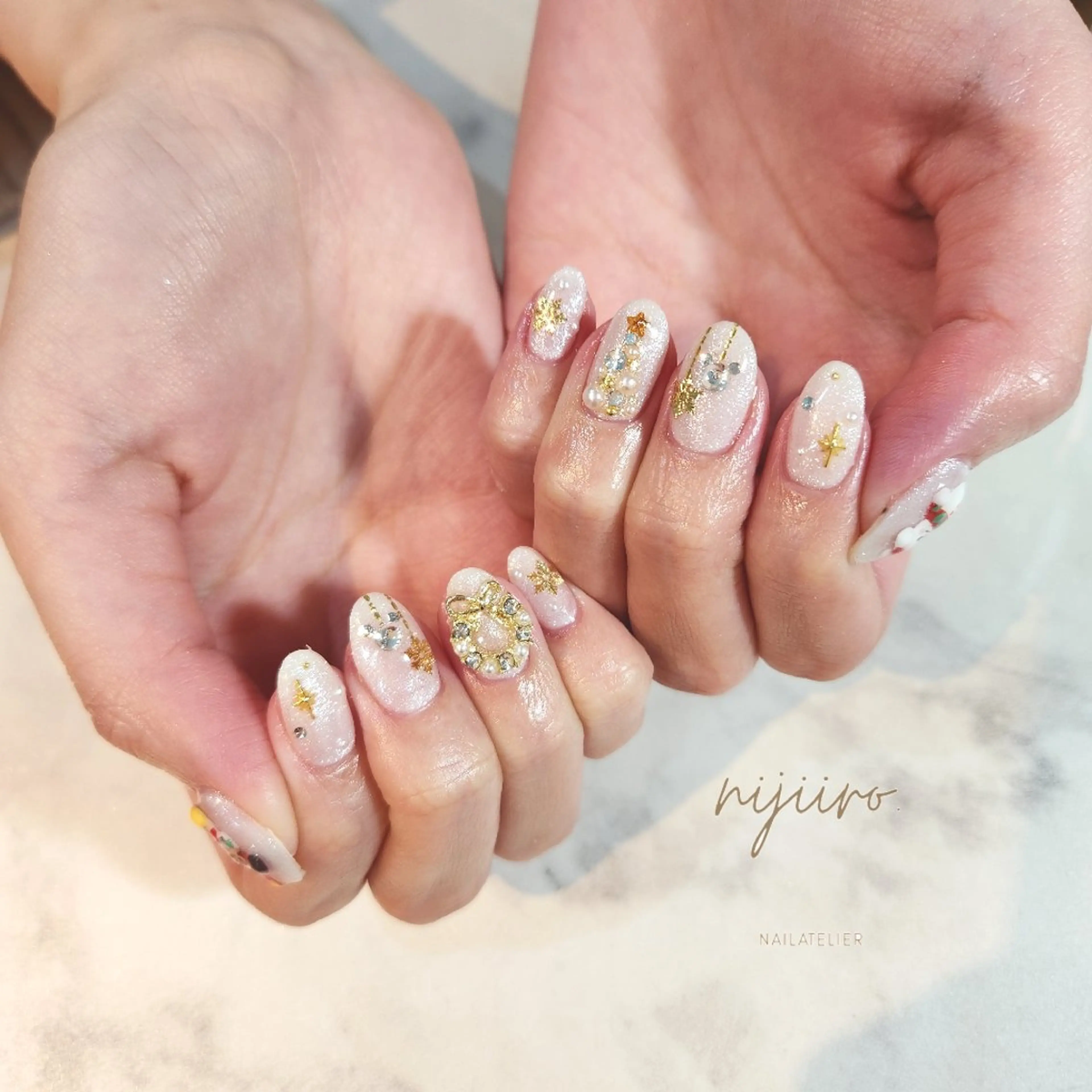 ネイル ハンドネイル nijiiro🌈 サトウのネイルデザイン