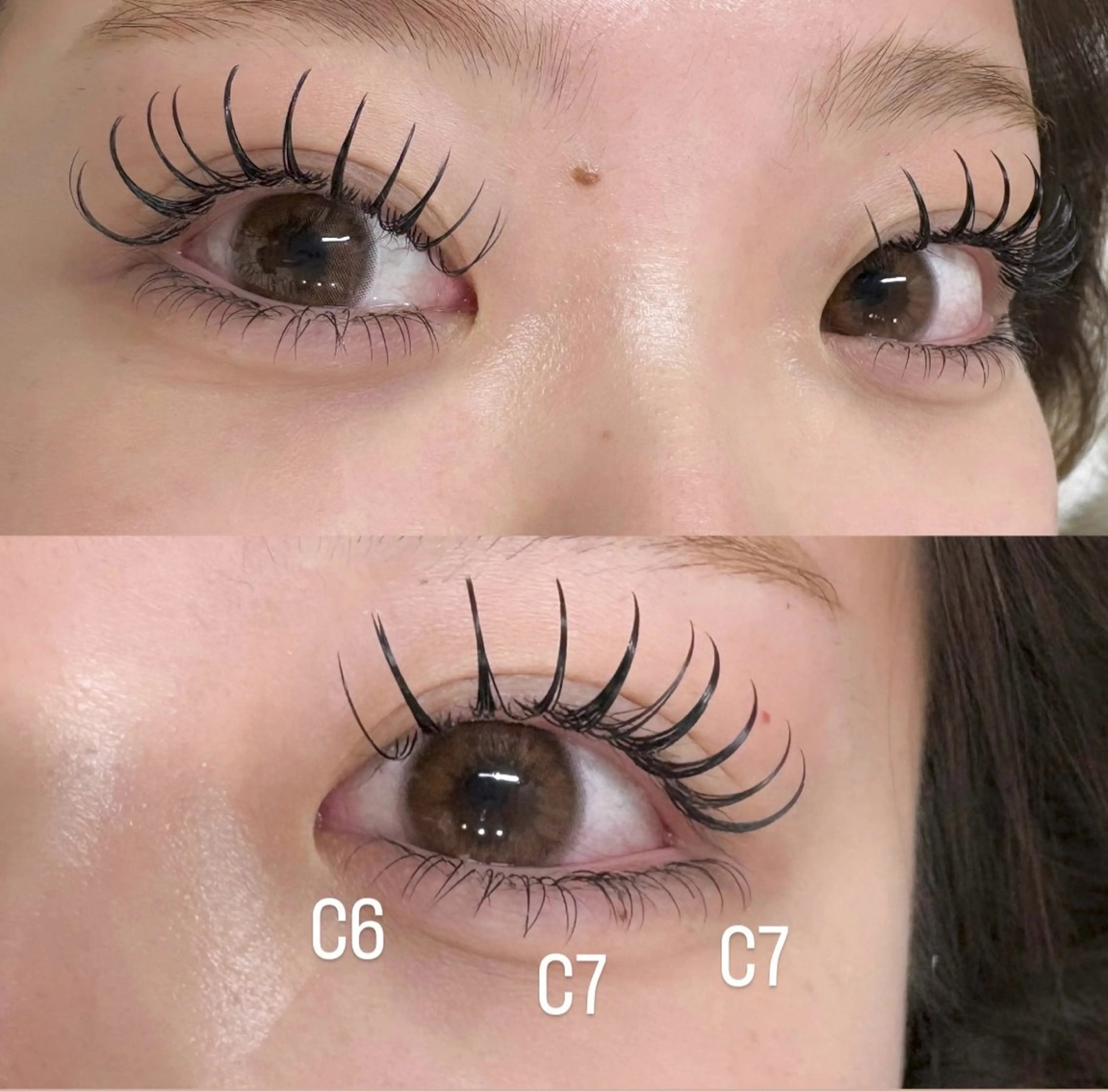 マツエク・マツパ 下まつげエクステ Holus Moriguchiのマツエク・マツパデザイン