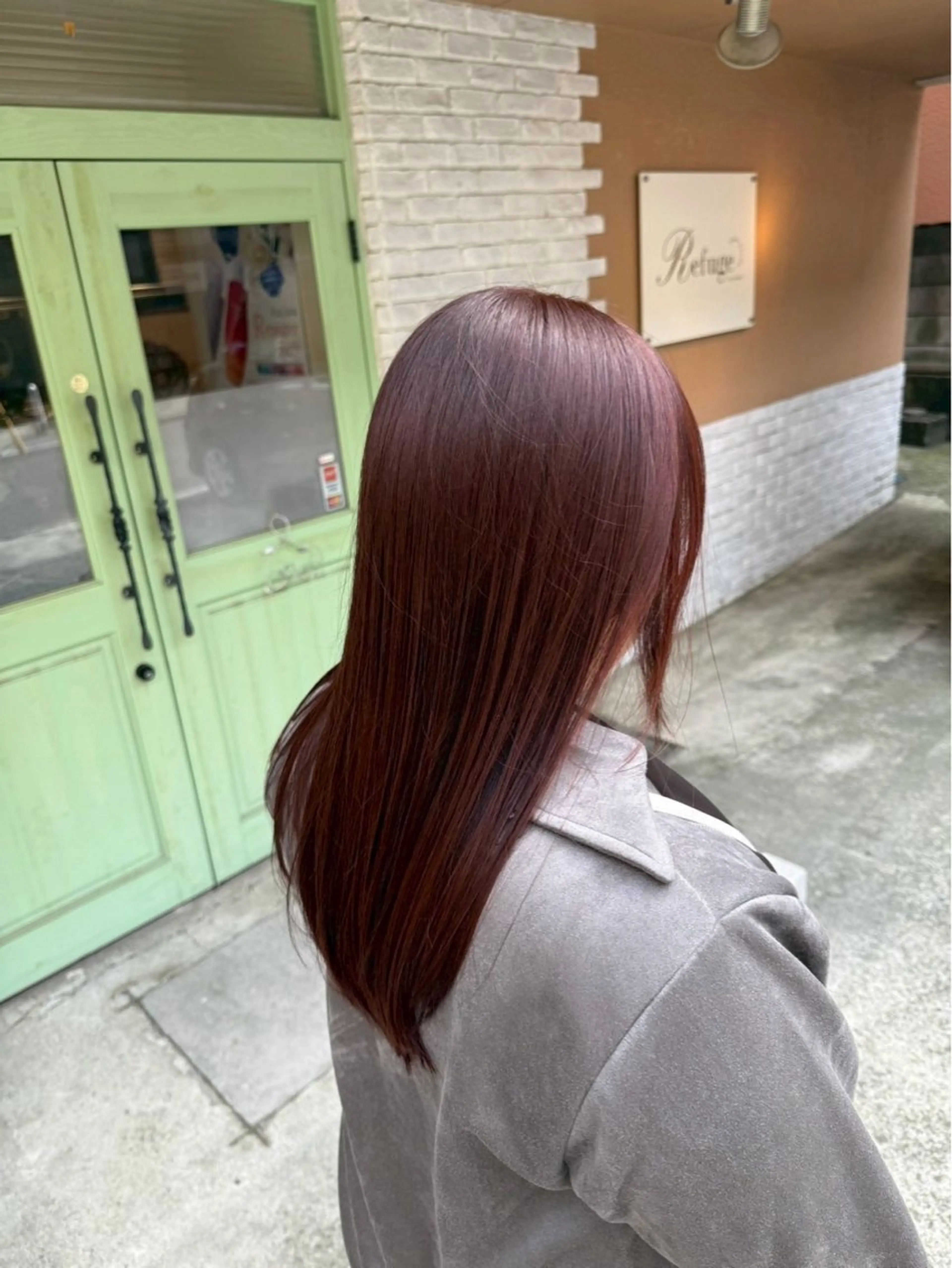 カラー さいとう みゆのヘアスタイル