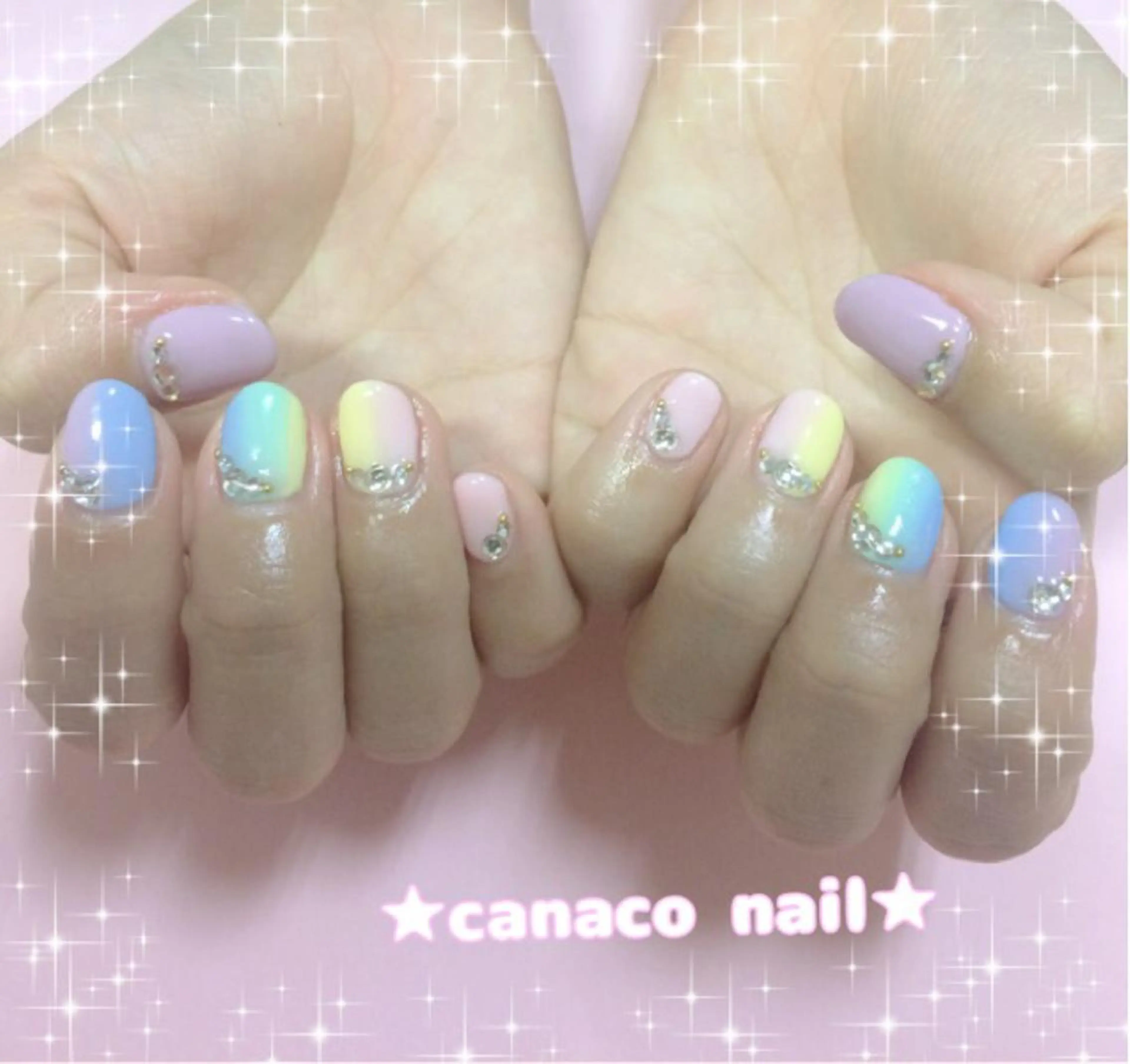 ネイル アートネイル ハンドネイル ハンドケア ベテランネイル cnc  nailのネイルデザイン