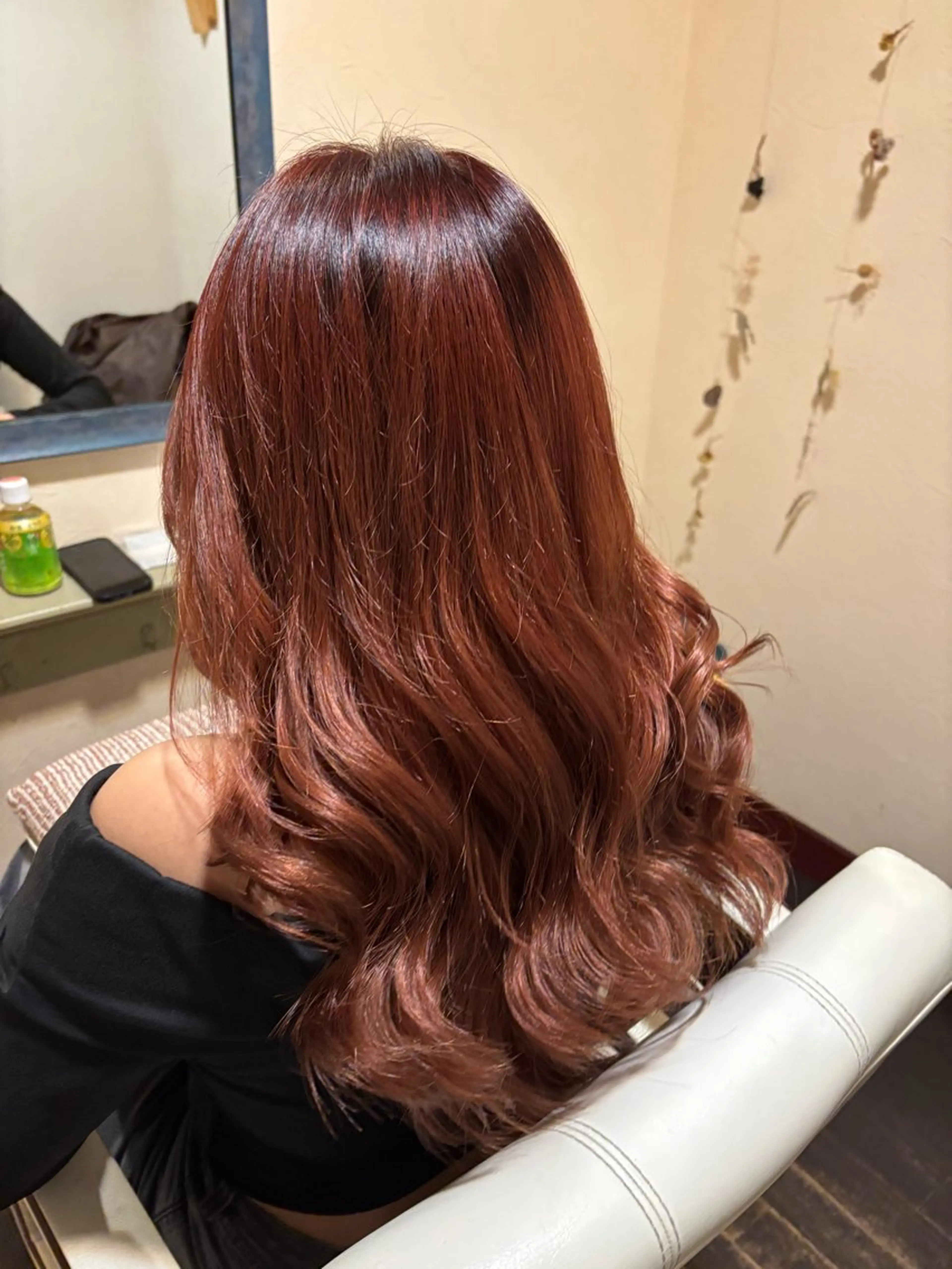 カラー ブリーチ アカリ😸🫶 カラーリスト🧡のヘアスタイル