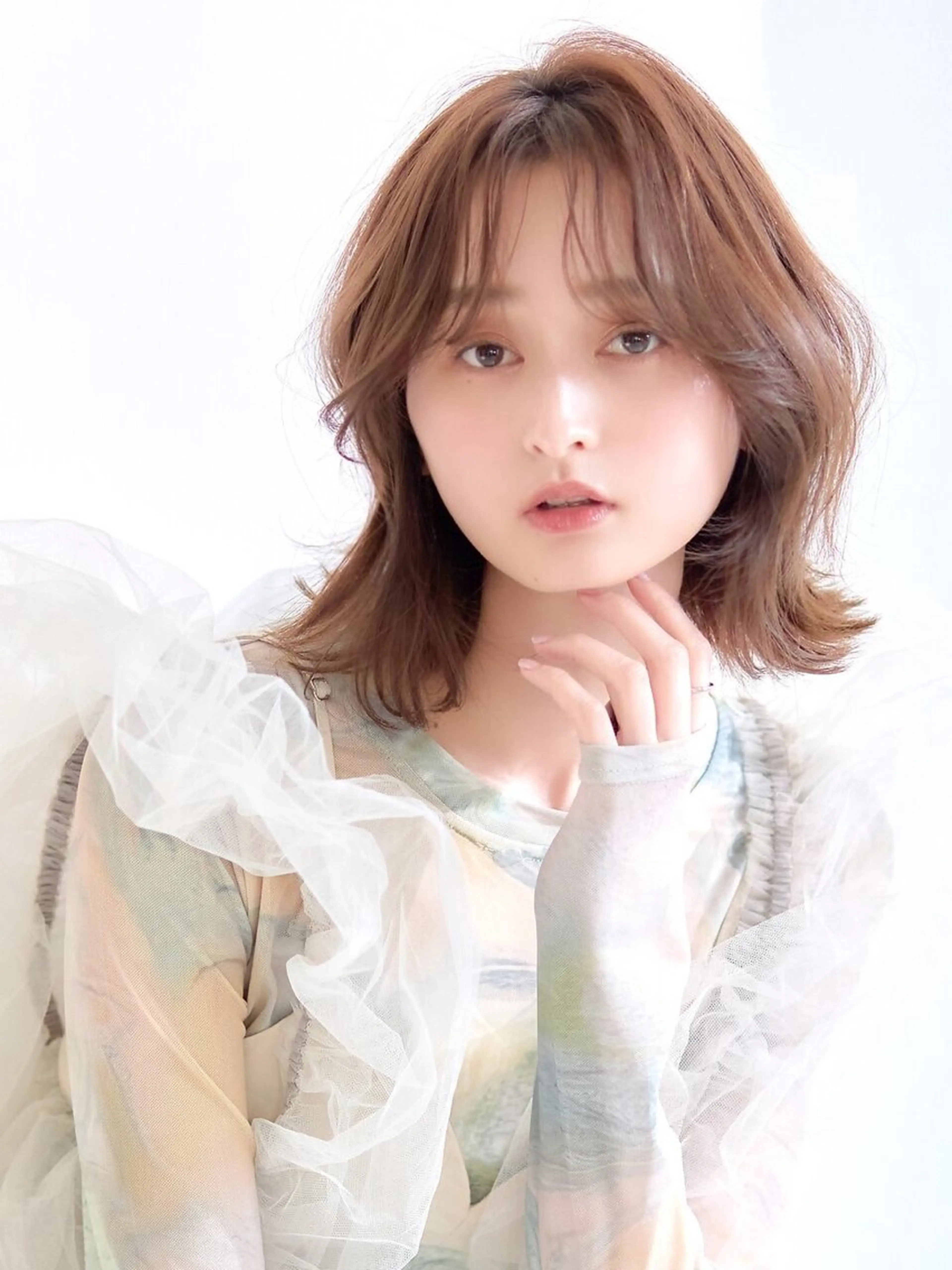 ミディアム La fith hair elan所属・lafithhair élanのヘアスタイル