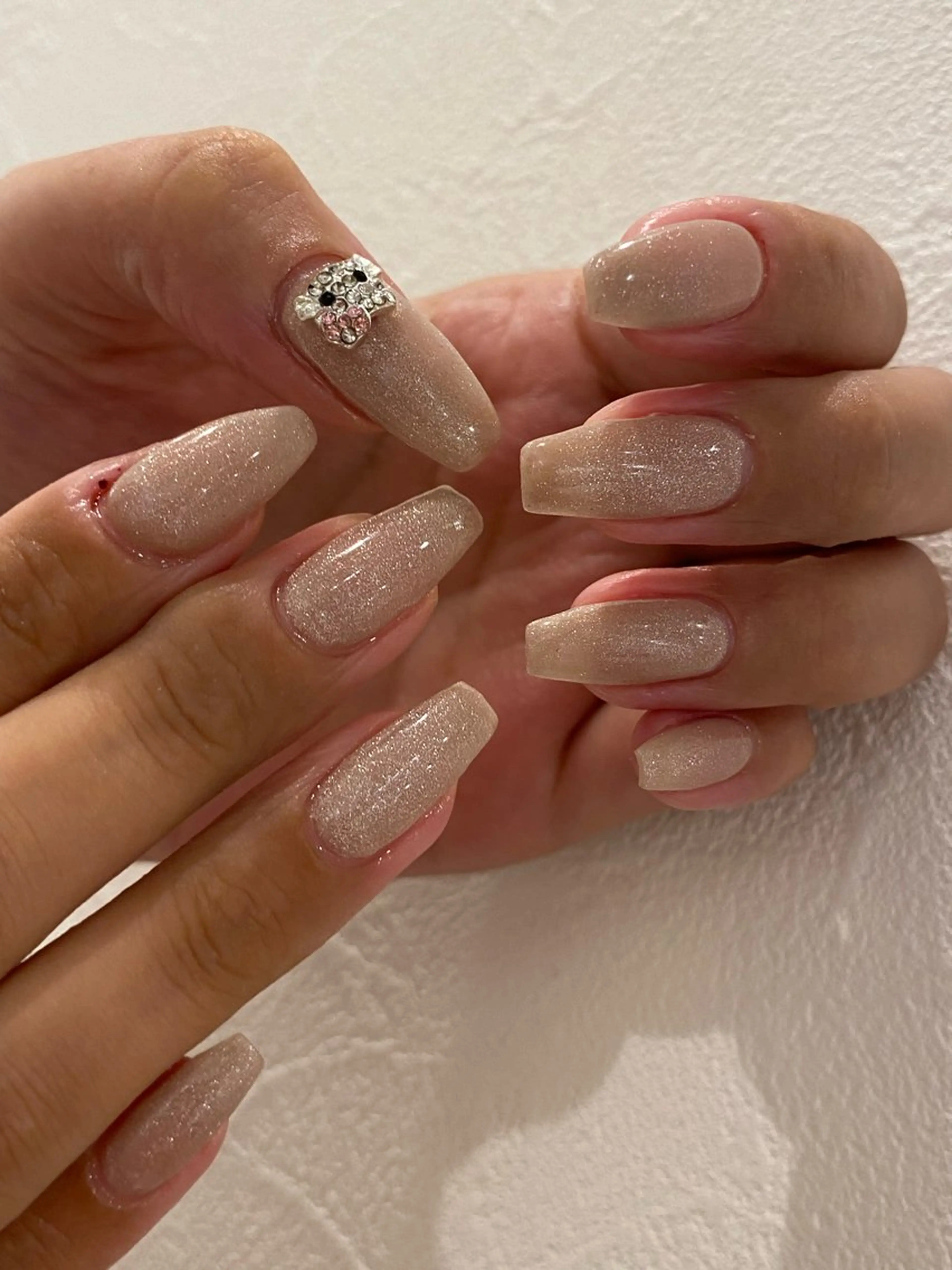 ネイル ロングネイル マグネットネイル Ann. nail.tokyo所属・Ann nailのネイルデザイン