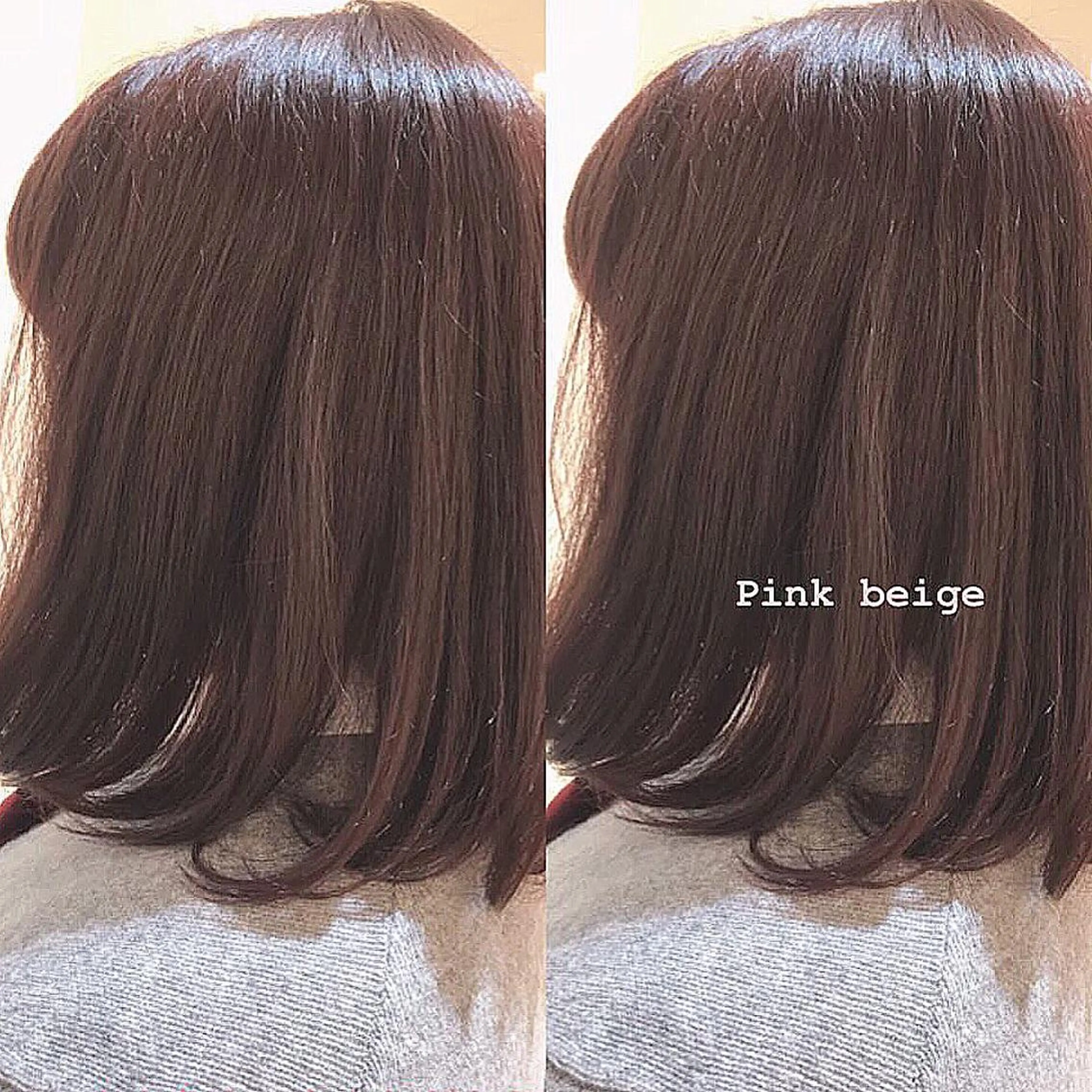 ミディアム カラー 齊藤 衣梨佳のヘアスタイル