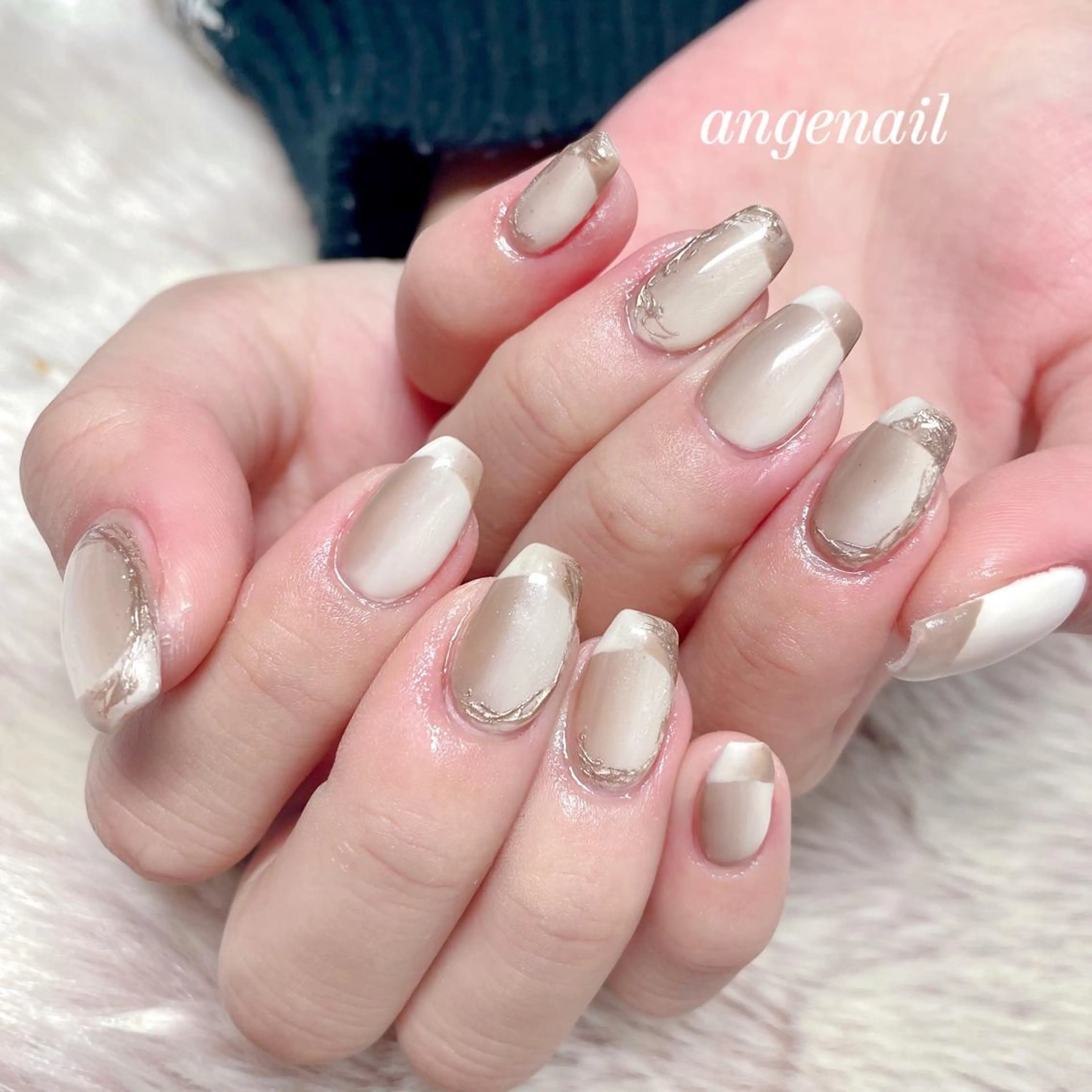 ネイル ハンドネイル オーナーネイリスト MAKIのネイルデザイン