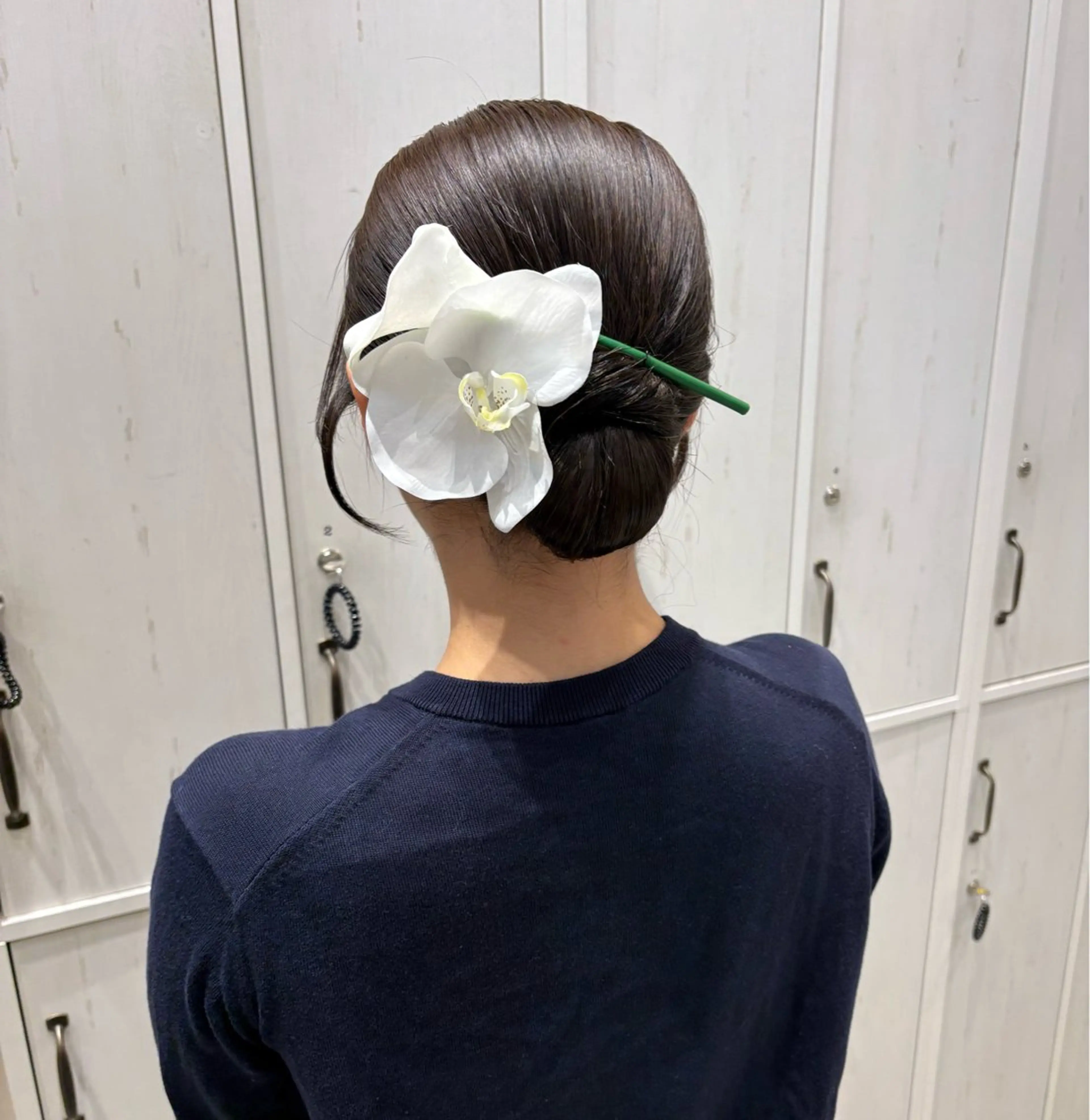 ヘアアレンジ つちだ ゆうひ / 暗髪カラー⟡.·のヘアスタイル