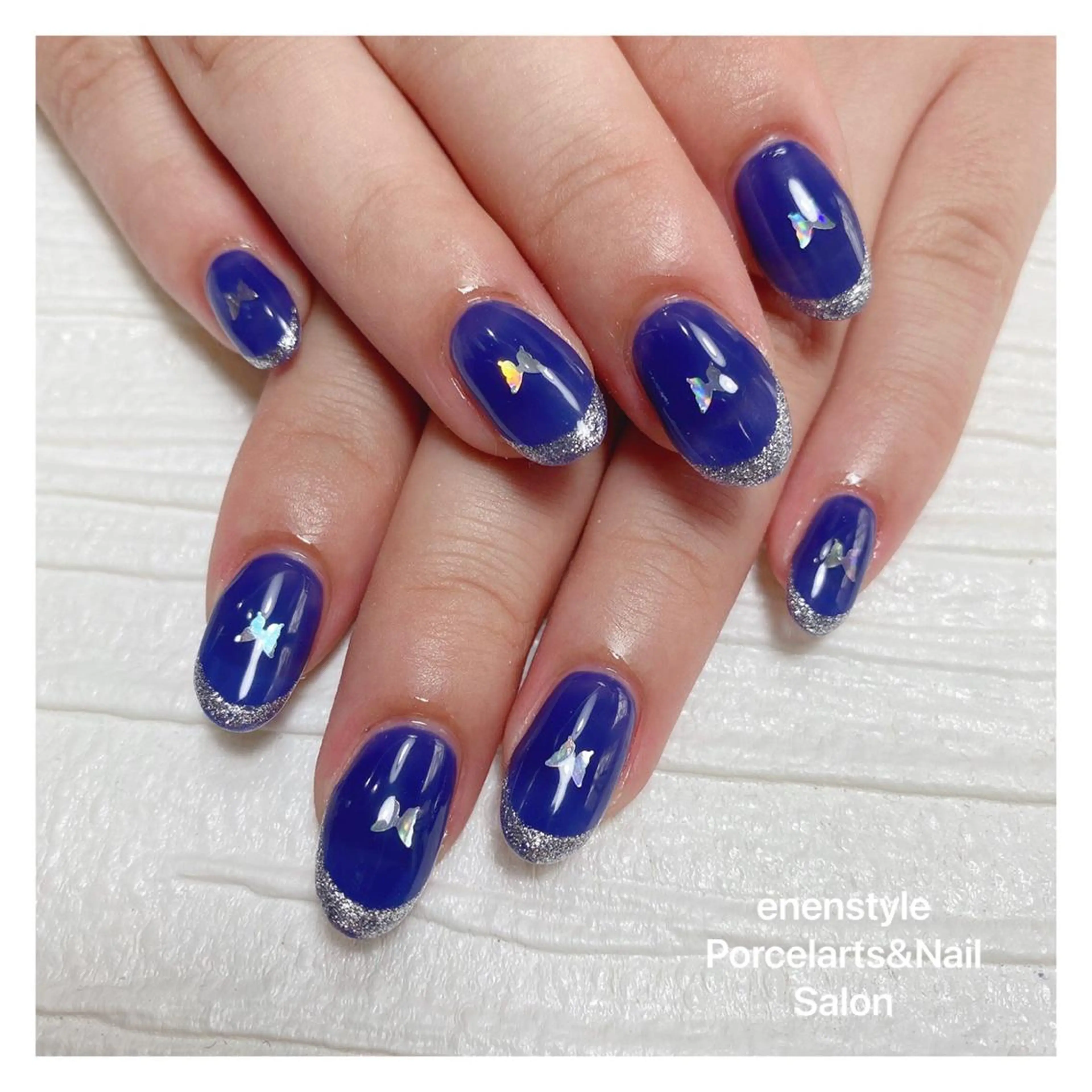 ミディアム ネイル ハンドネイル 👑enen style👑のネイルデザイン