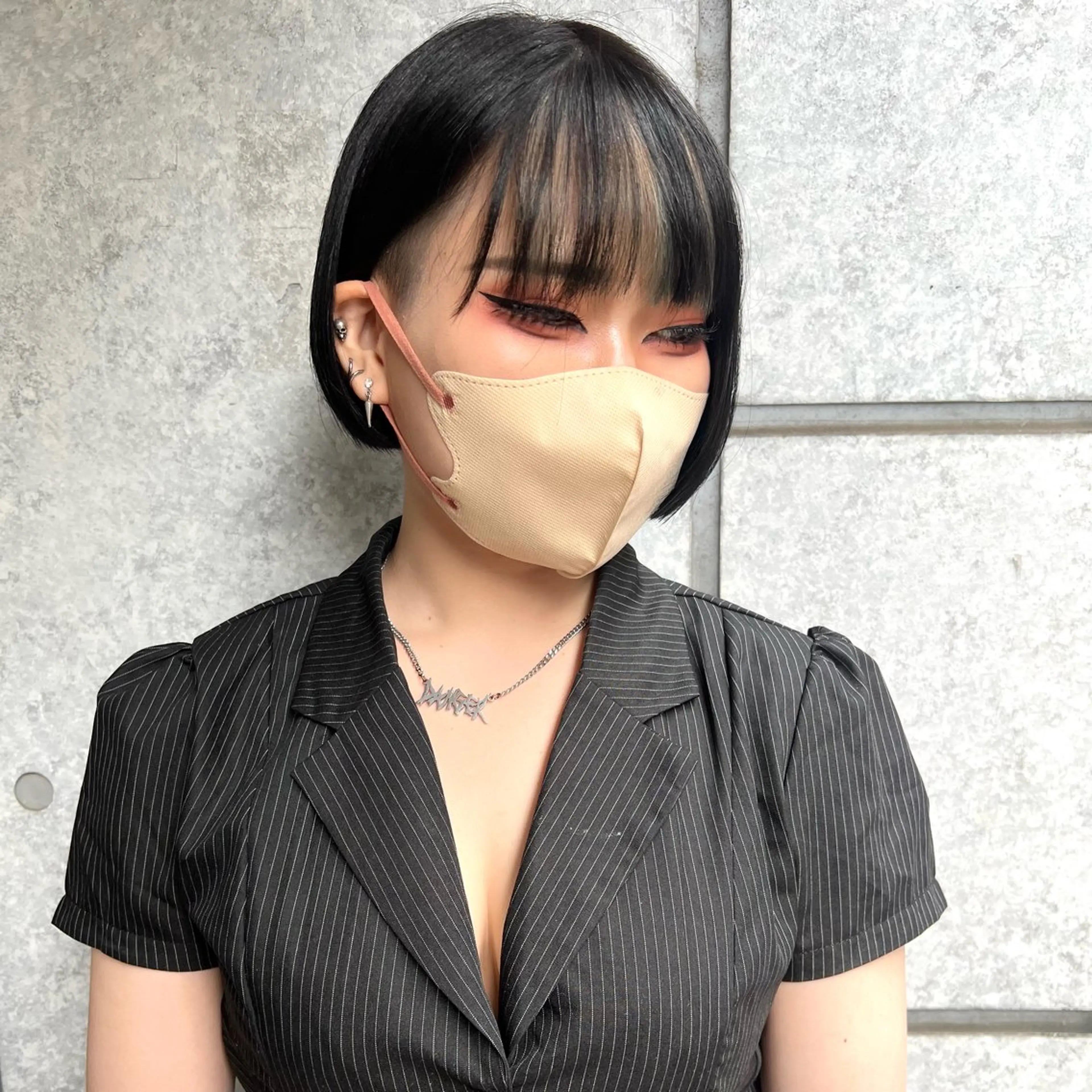 ショート カラー カット ヘアカラー トリートメント MiU所属・癖毛救済✂️ボブ /髪質改善ストレートのヘアスタイル