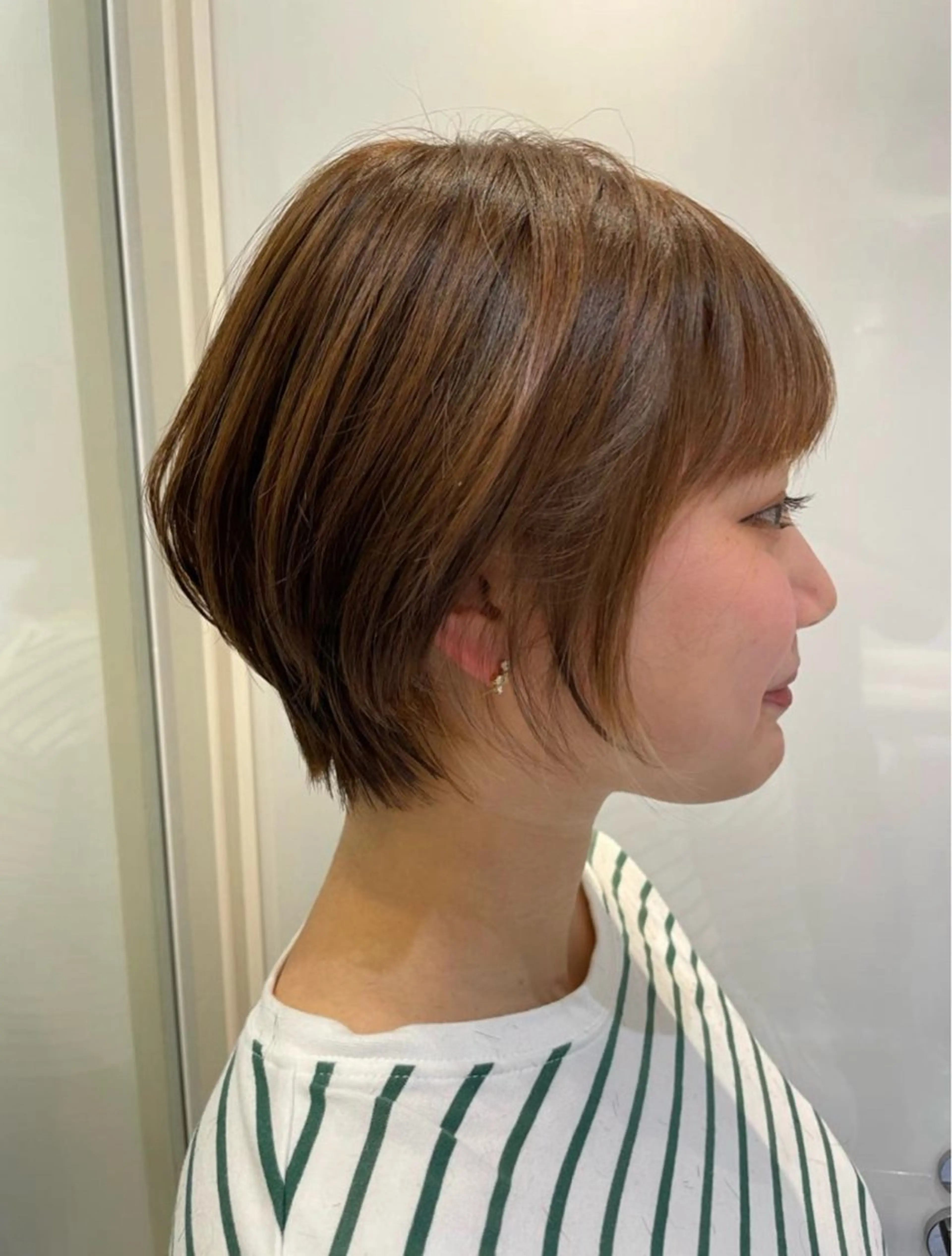 ショート 似合わせショート 森岡俊亮のヘアスタイル