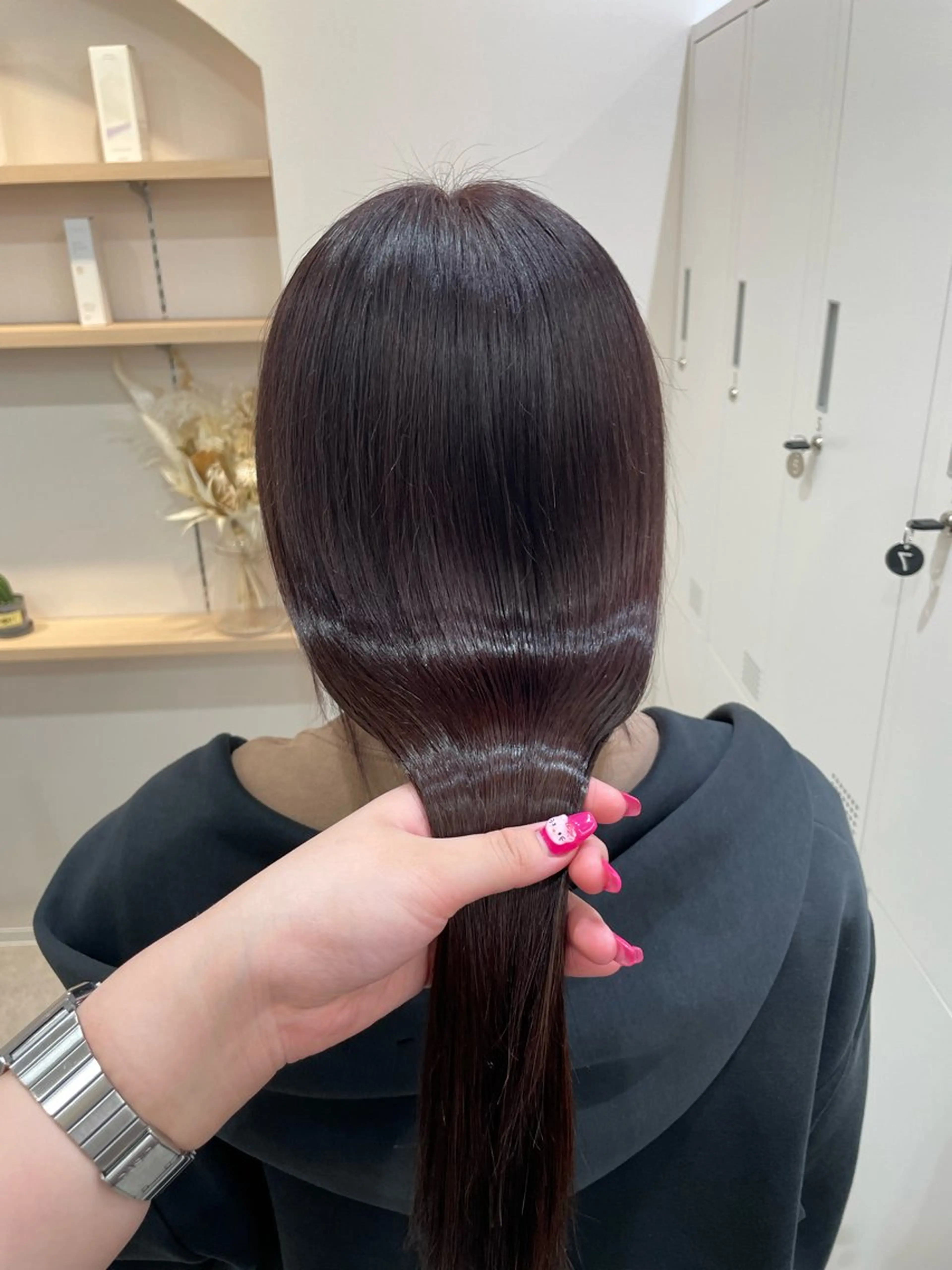 ロング カラー REINA ISHIDOのヘアスタイル