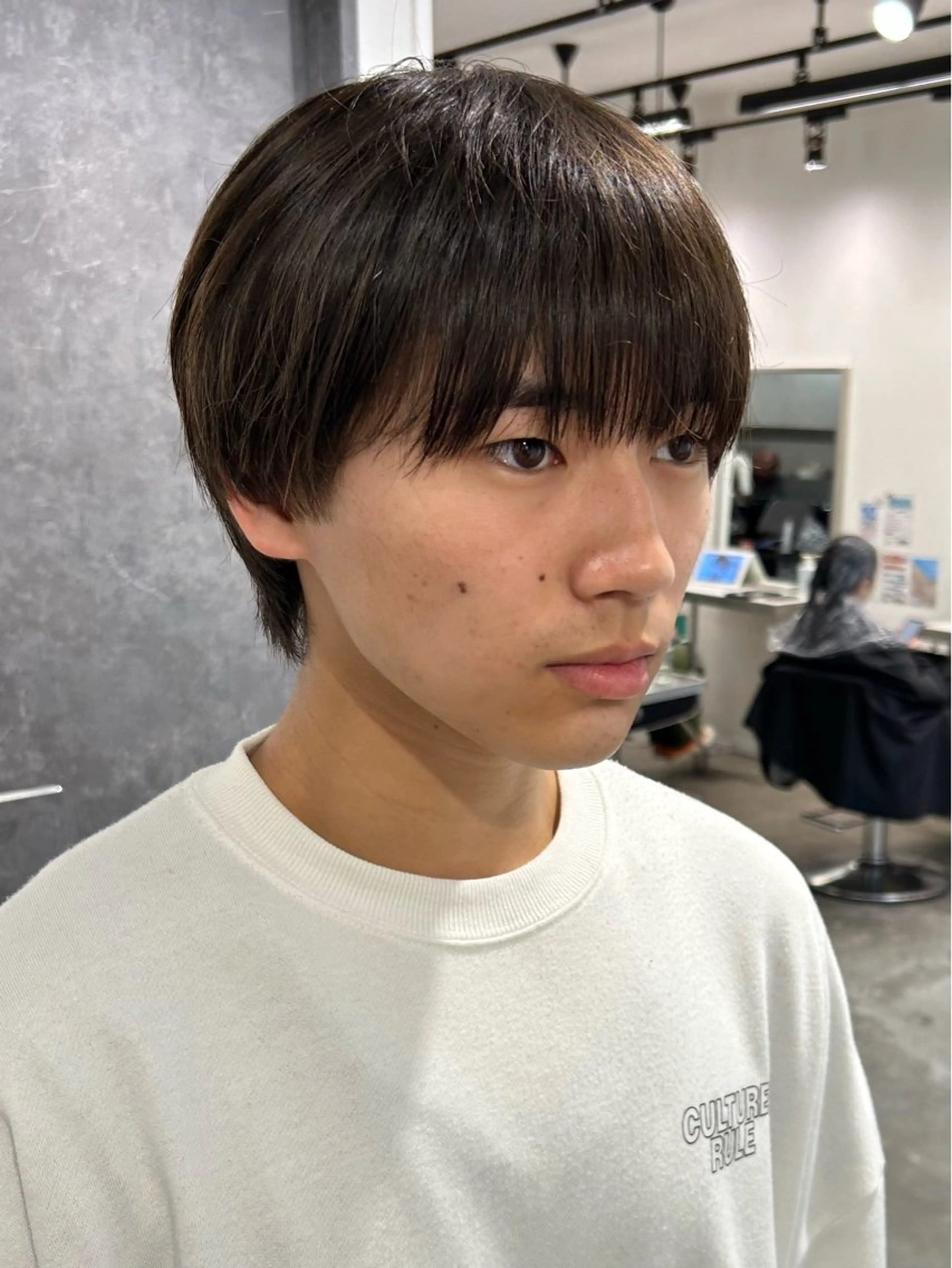 メンズ カット 艶カラー/レイヤー /メンズ/マツエクのヘアスタイル