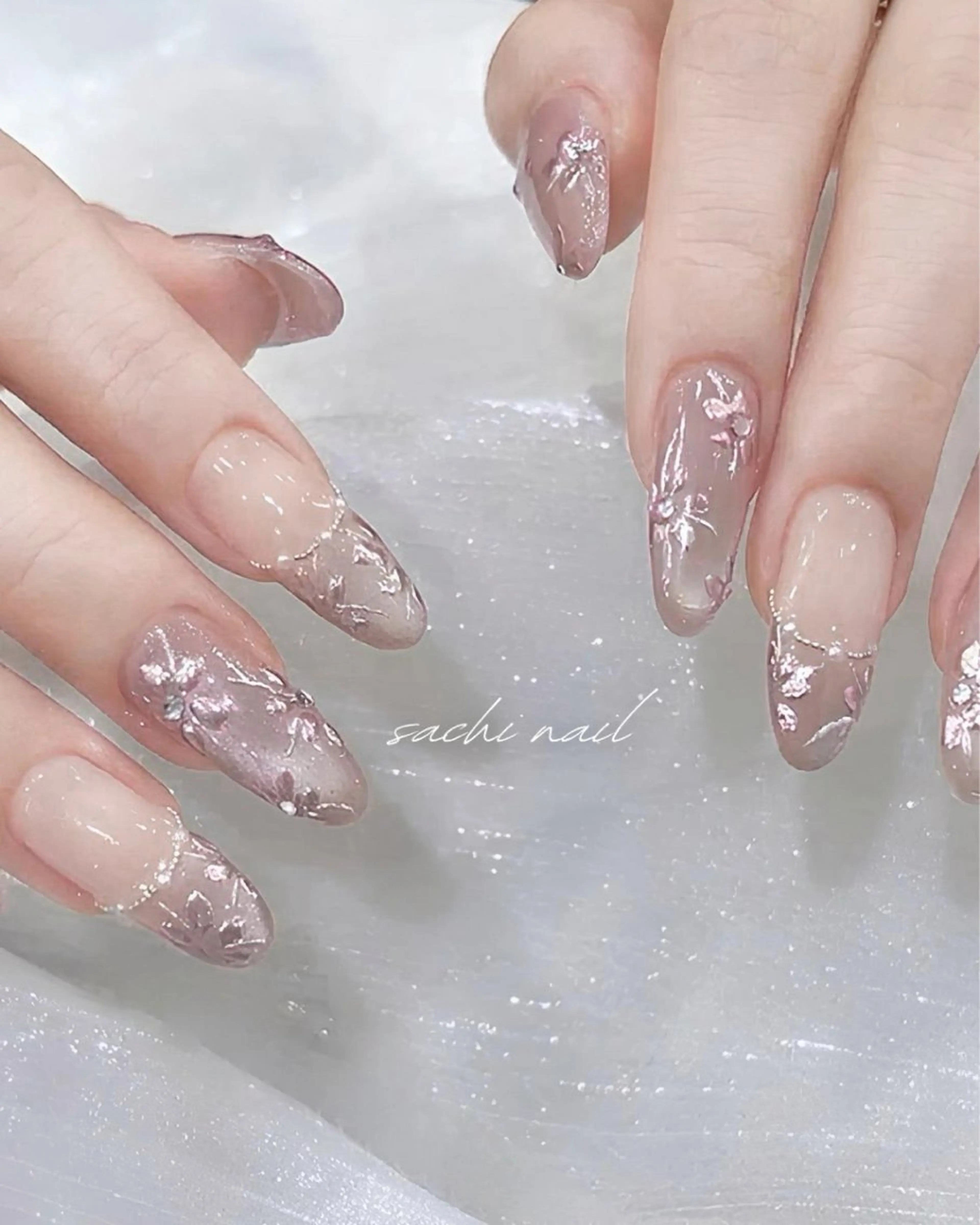 ネイル ハンドネイル Sachi Nail上野のネイルデザイン
