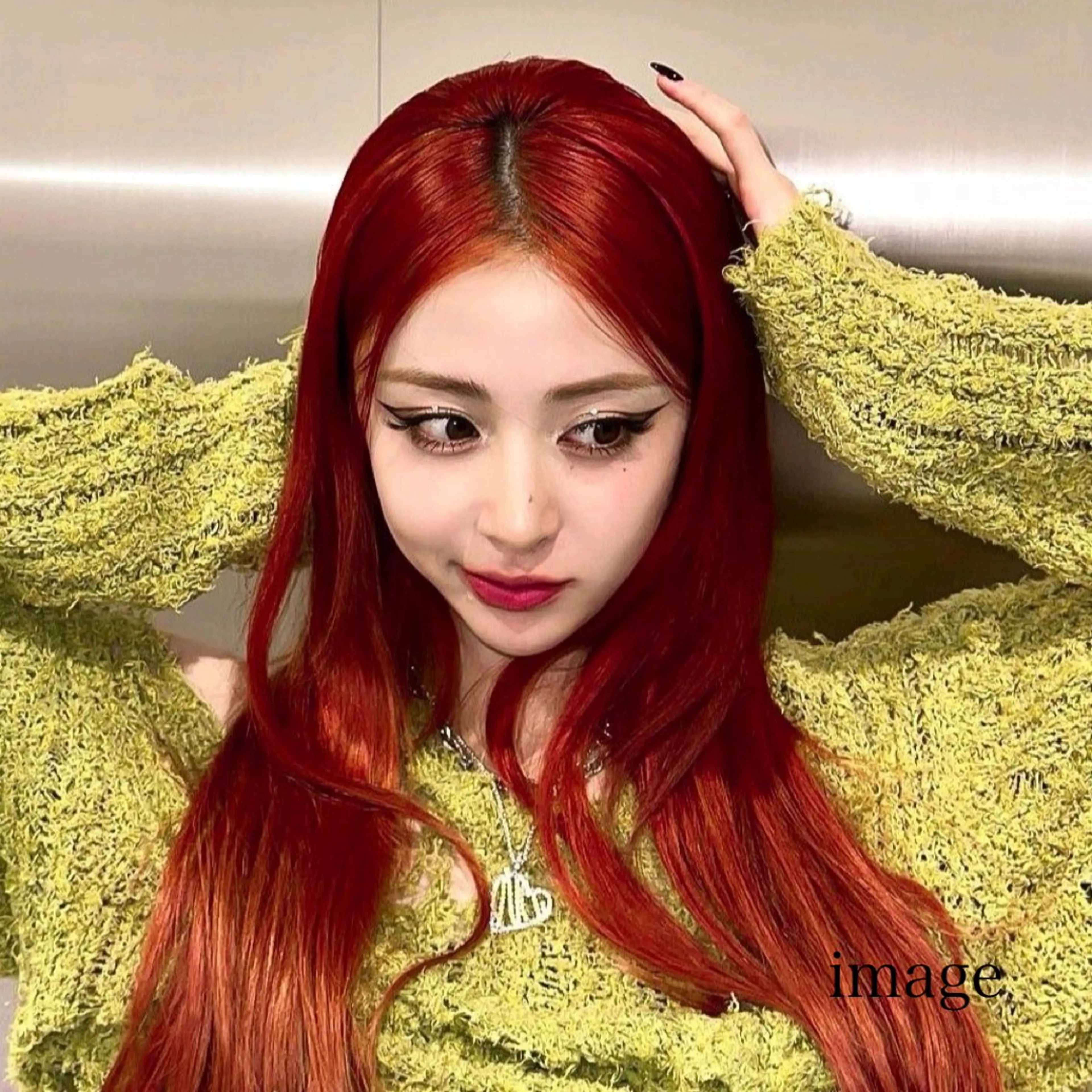 ロング 🖤メンズハイトーン /カットRisa🖤のヘアスタイル