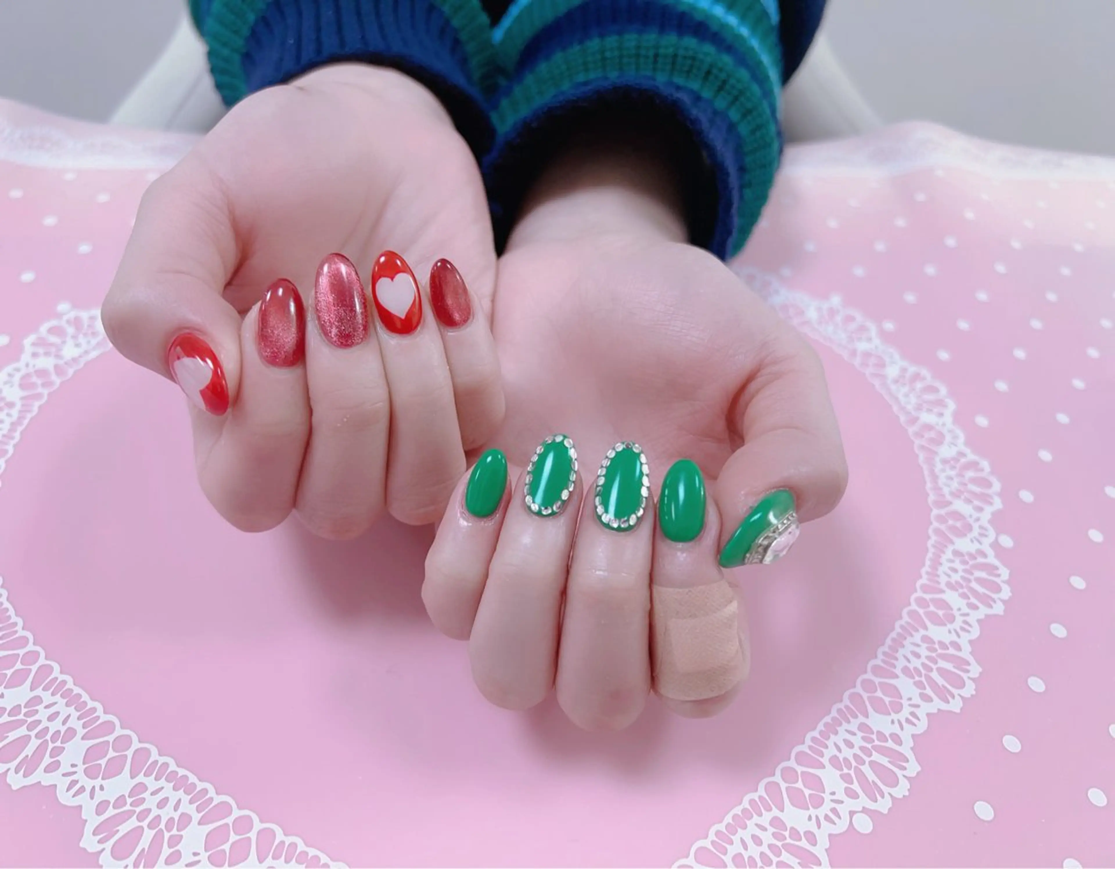 ネイル はぴねす所属・横浜 美夢のネイルデザイン