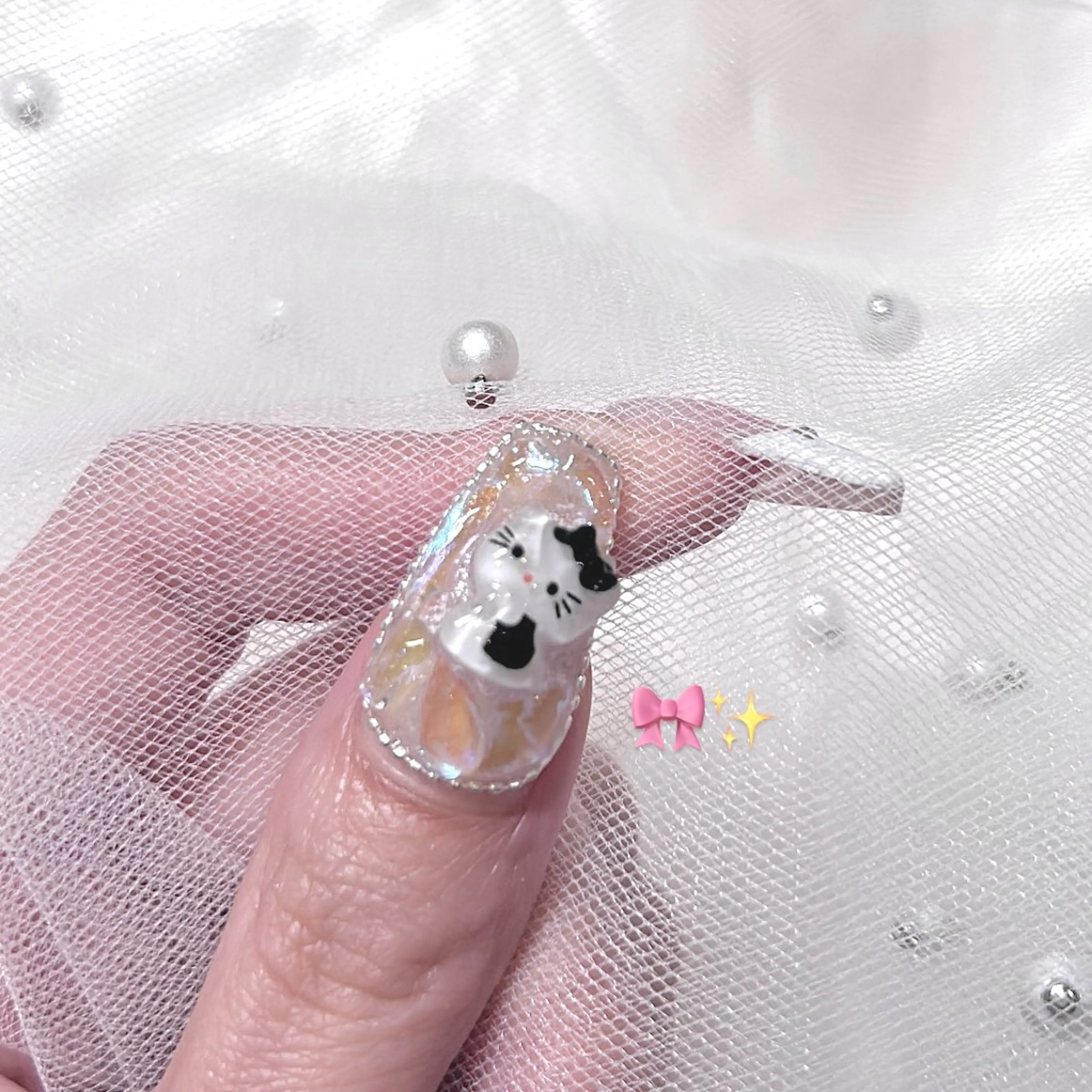 ネイル 長瀬 瑠霞のネイルデザイン