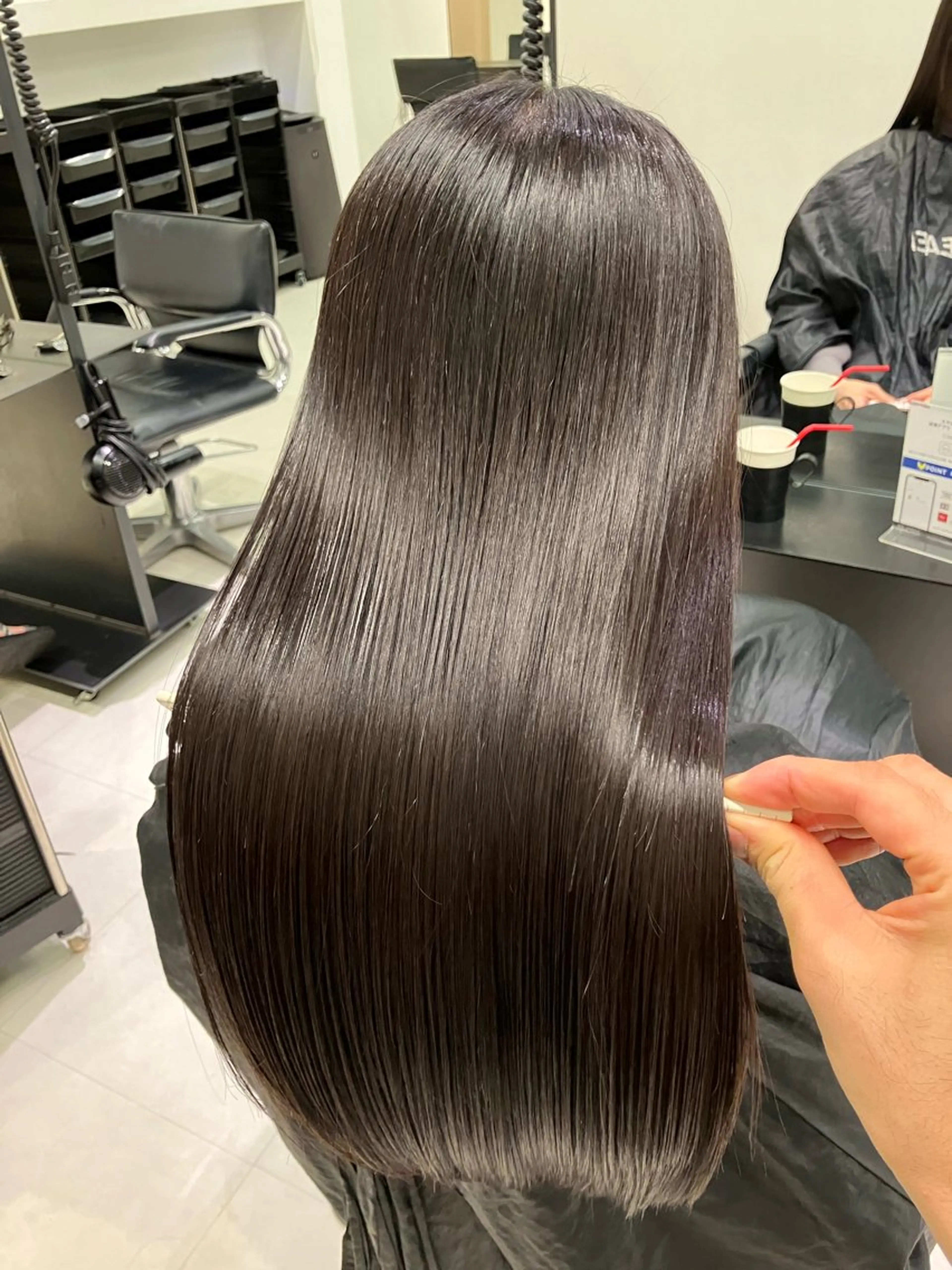 ロング トリートメント GO TODAY SHAIRE SALON原宿vita店舗所属・💖ブリーチなし透明 感💖ASAHIのヘアスタイル