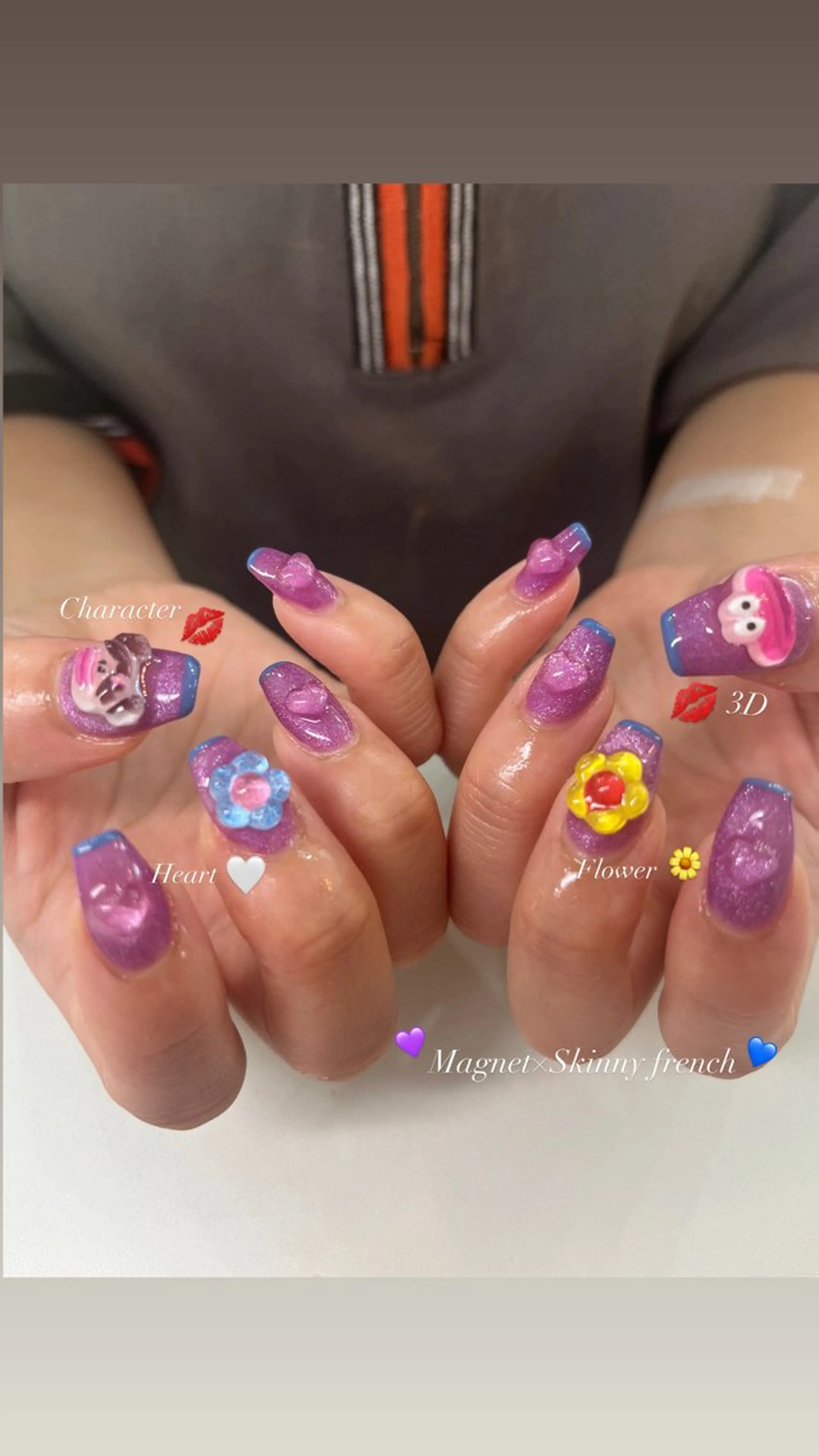 ネイル ハンドネイル THE BALM Noahのネイルデザイン