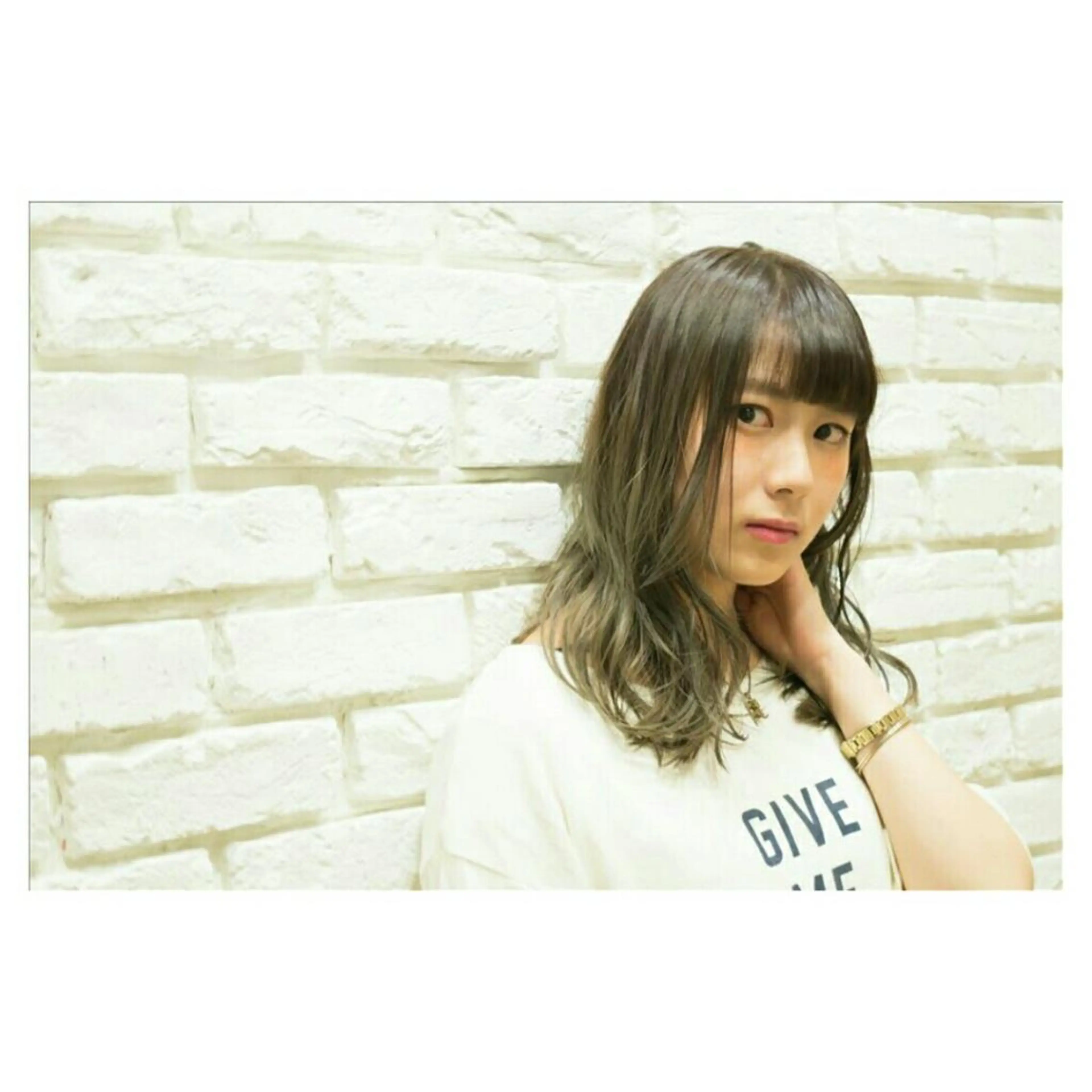 ミディアム カラー 原田 祥彰のヘアスタイル