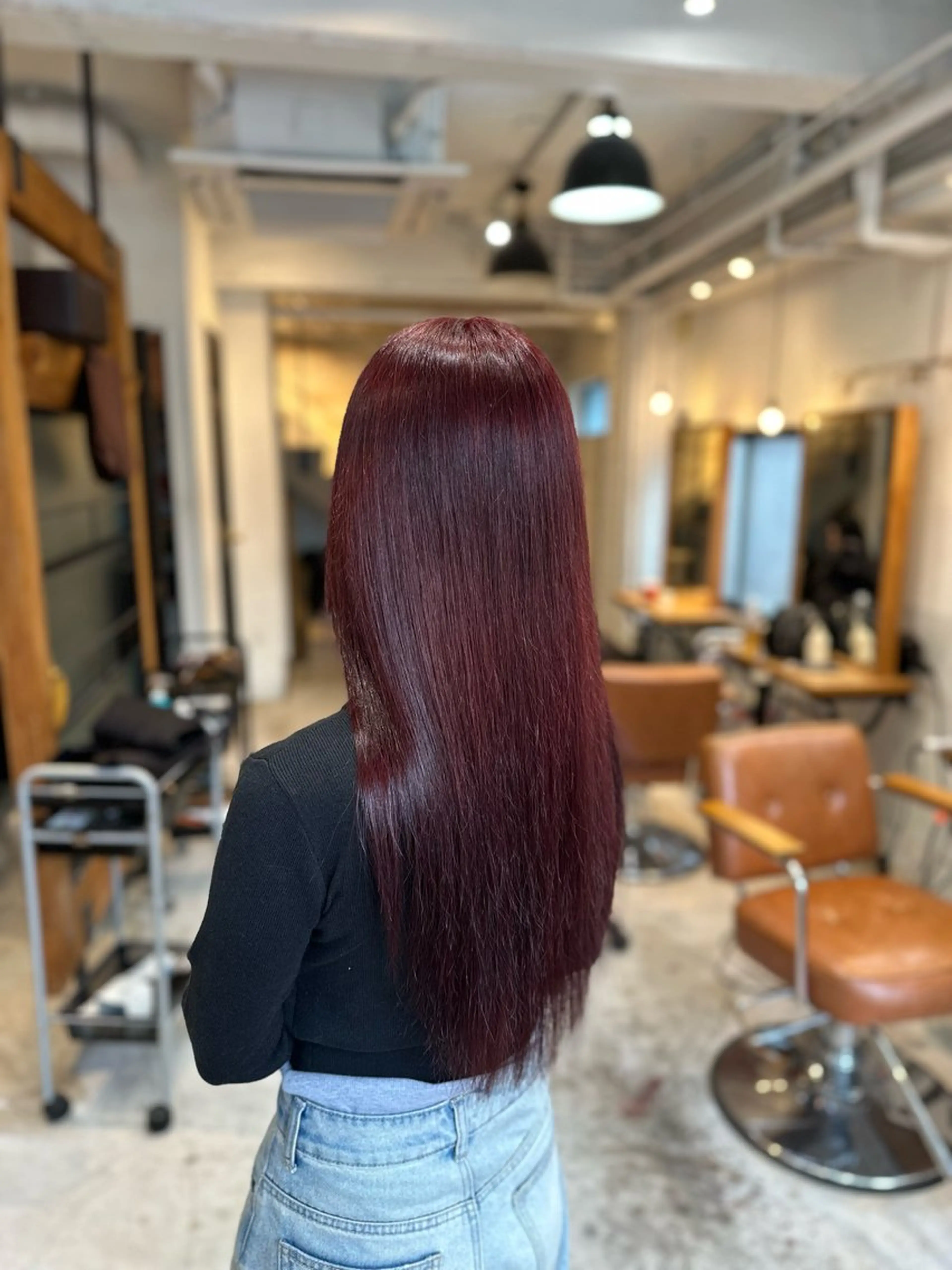 ロング ヘアカラー 秋葉原　柏木絢汰 ✨当日予約okのヘアスタイル