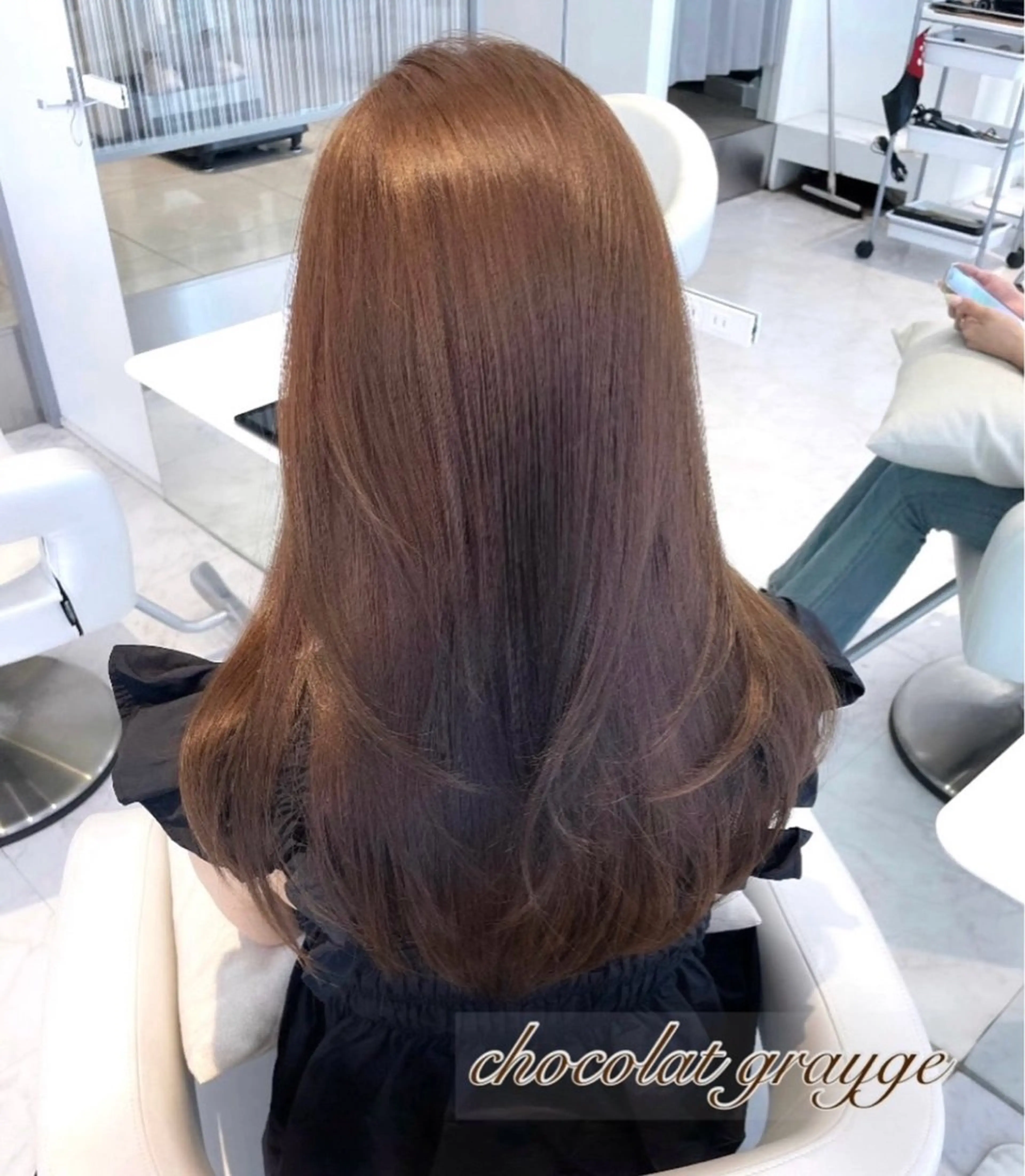 ロング カラー ヘアカラー 古屋 夢斗のヘアスタイル