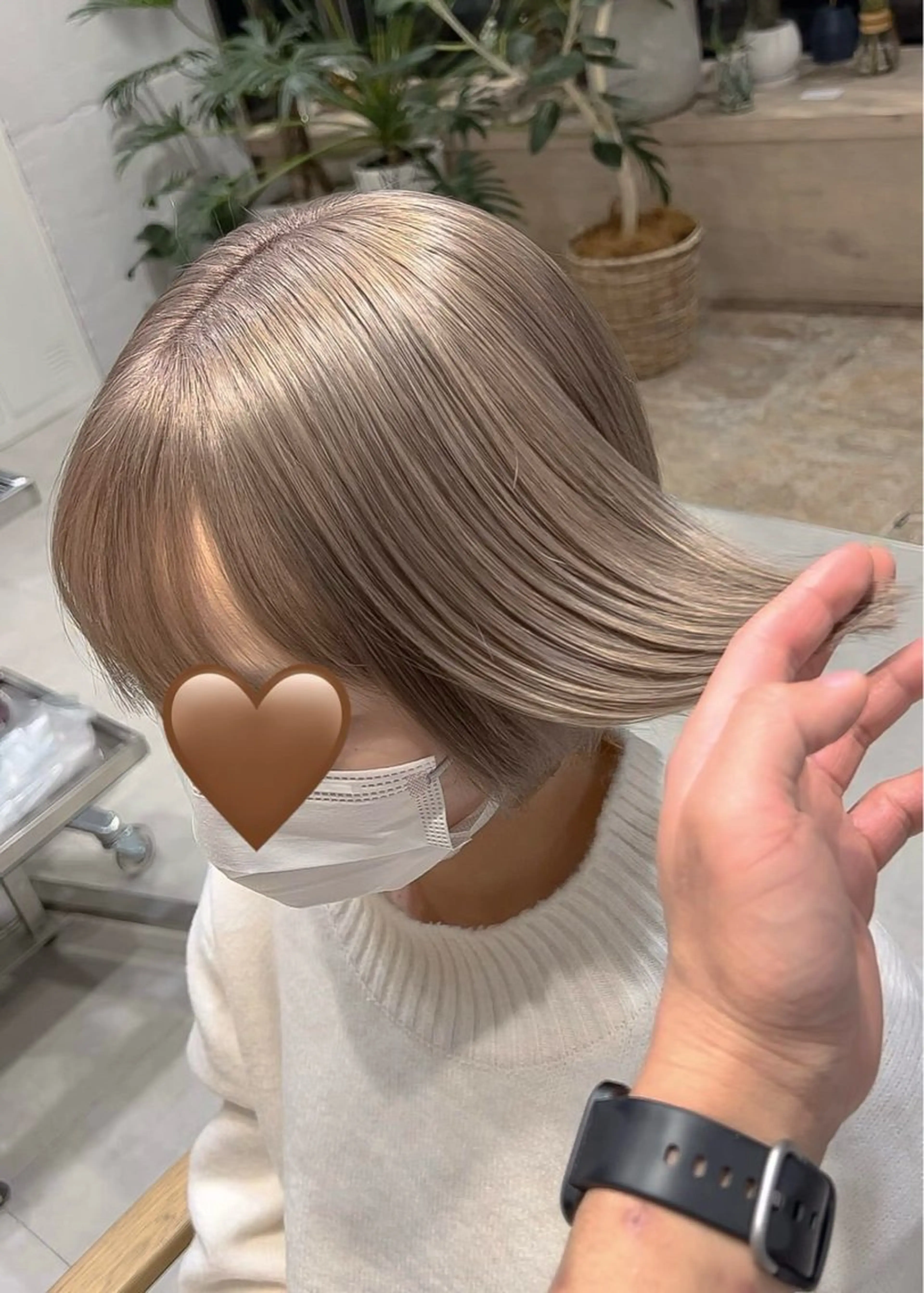 ショート カラー 🎨ハイトーン/ウル フ/ショート/大夢のヘアスタイル