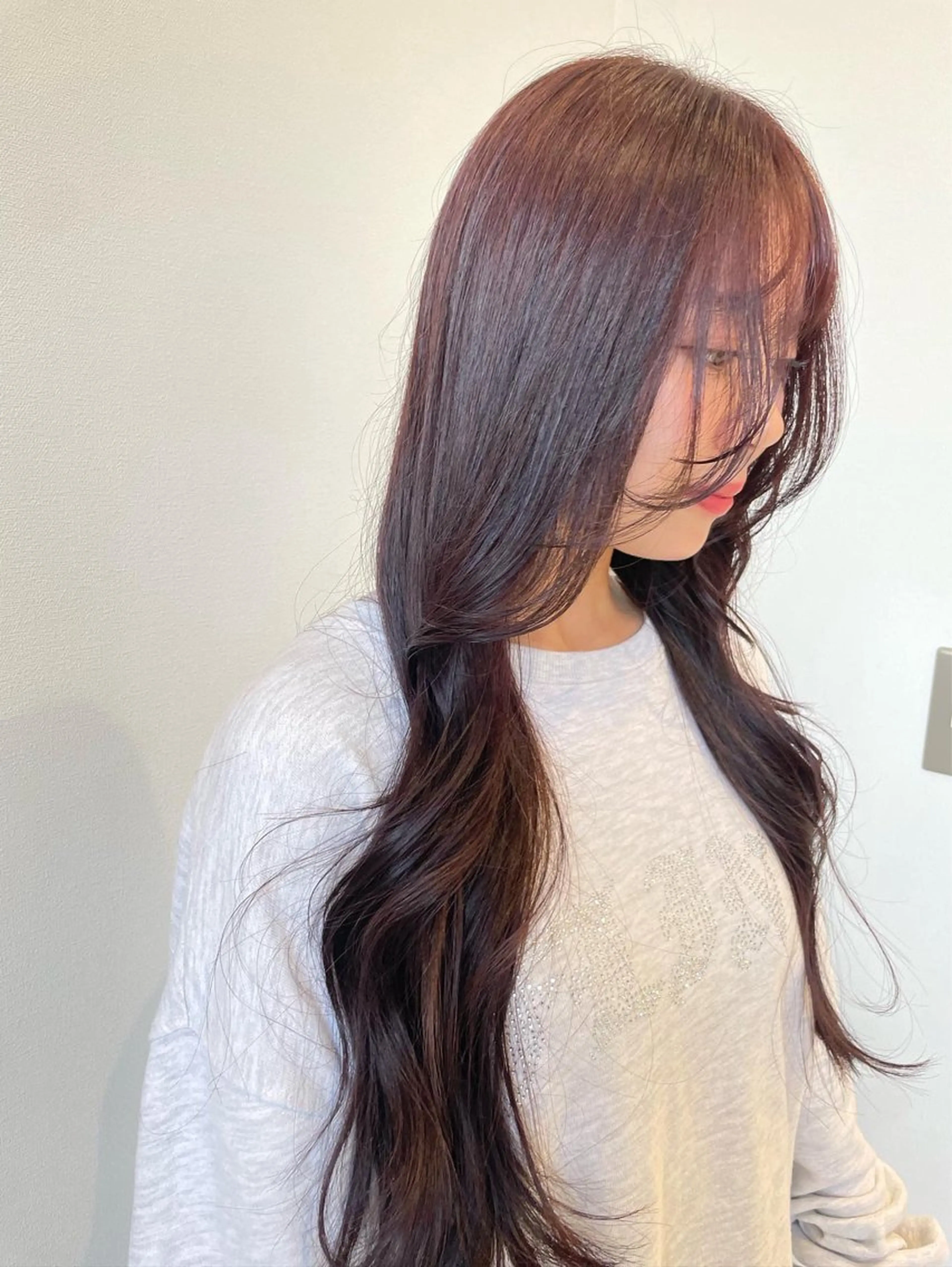 [手入れが楽になる🍀]韓国風顔周りカット (顔周り後れ毛のメンテナンスカット)の写真