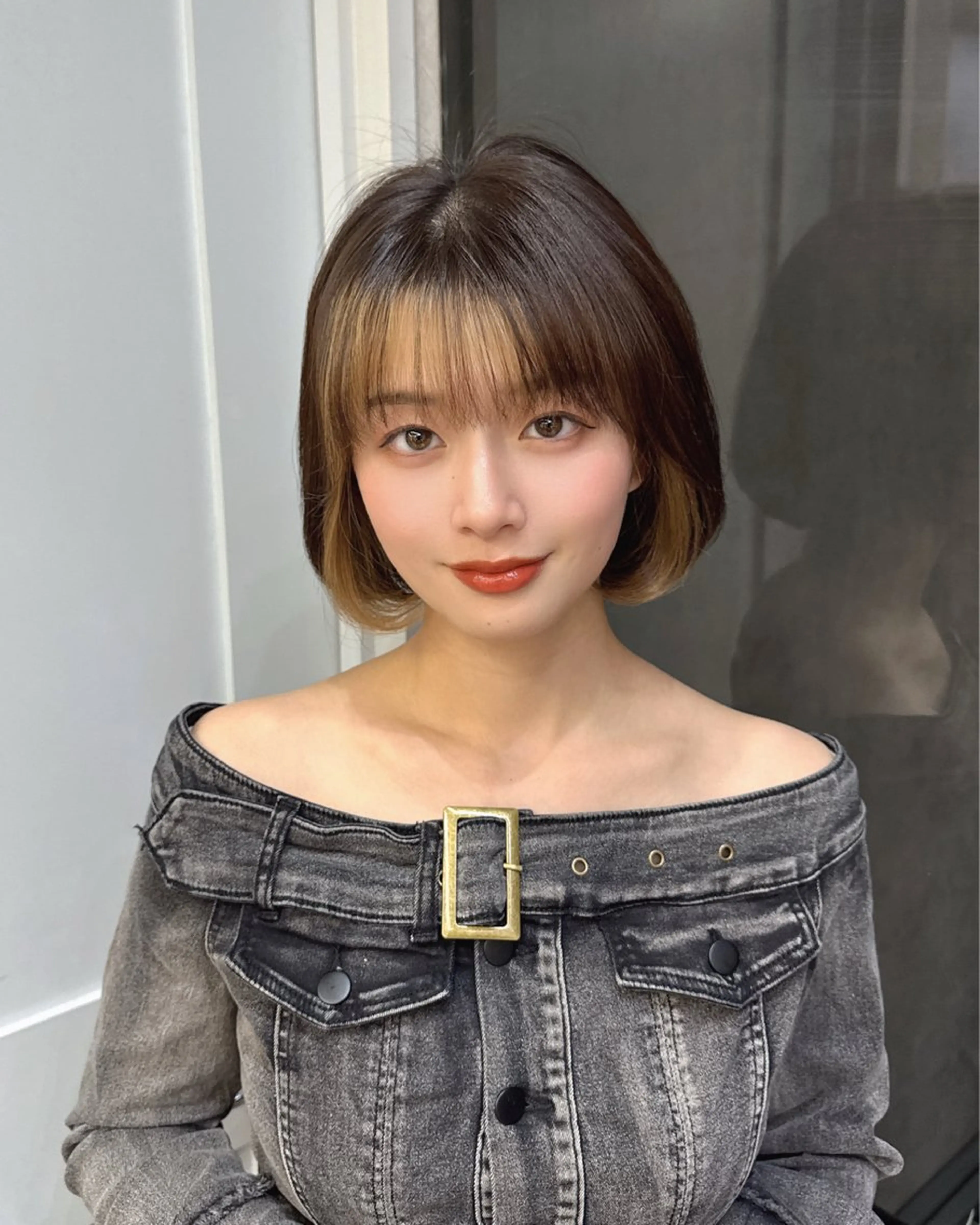 ショート 韓国ヘア/美髪矯正/ Haruna🦋のヘアスタイル