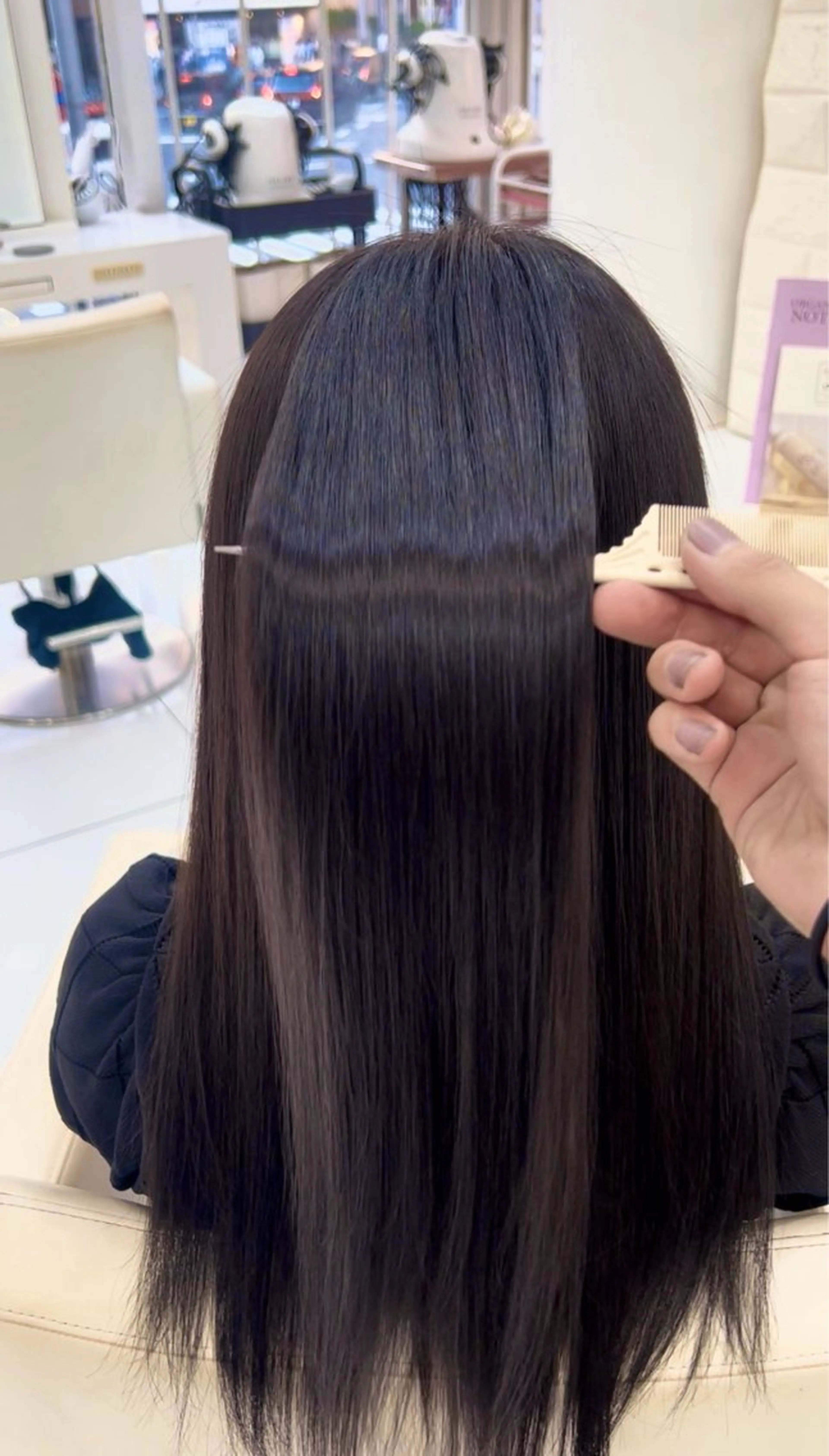 ロング 髪質改善 ロング トリートメント カット ヘアカラー トリートメント ヘッドスパ 🫧髪質改善 縮毛矯正特化🫧中西のヘアスタイル