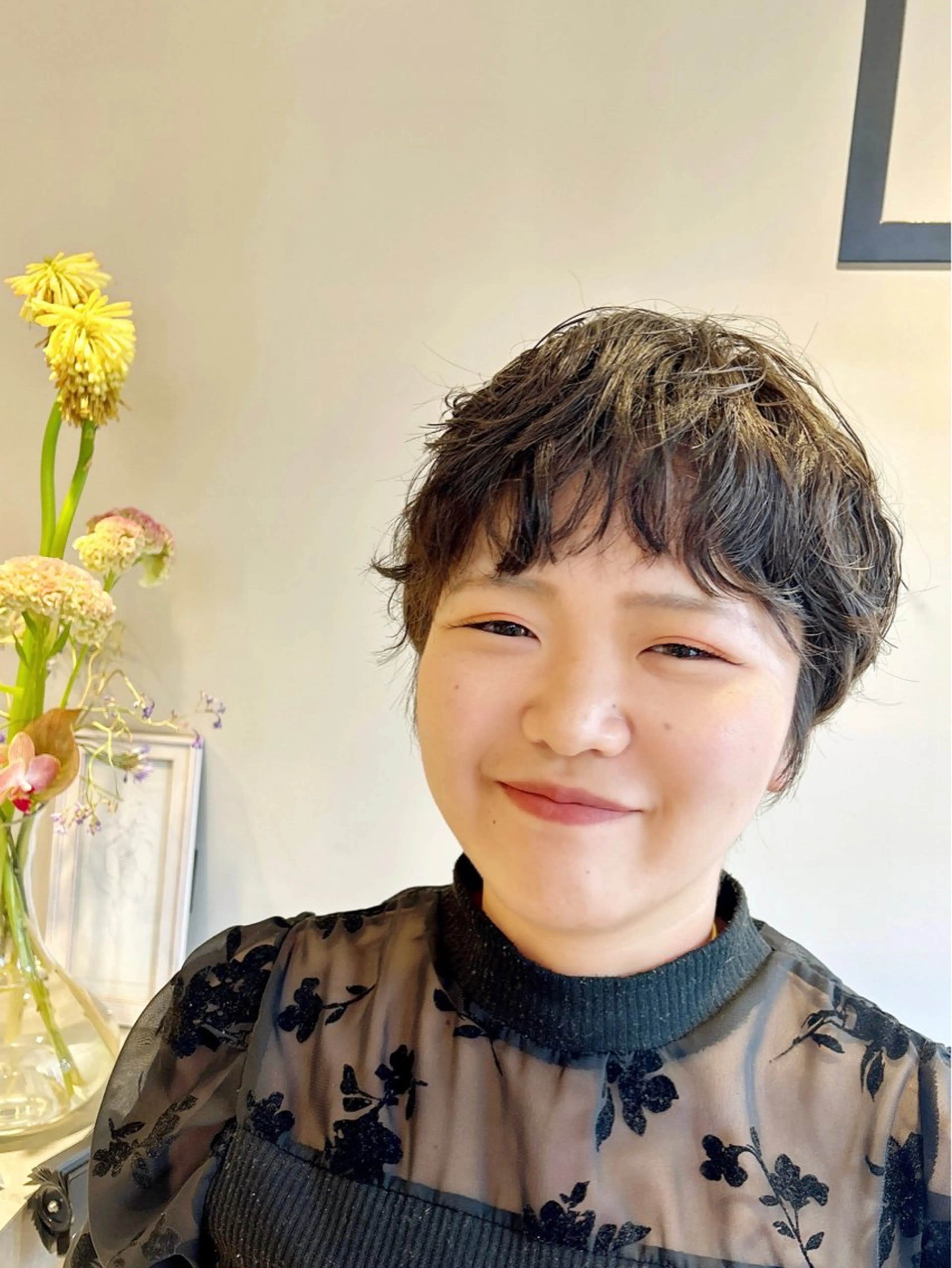 似合わせカット✂️＋ナチュラルパーマ🌀の写真