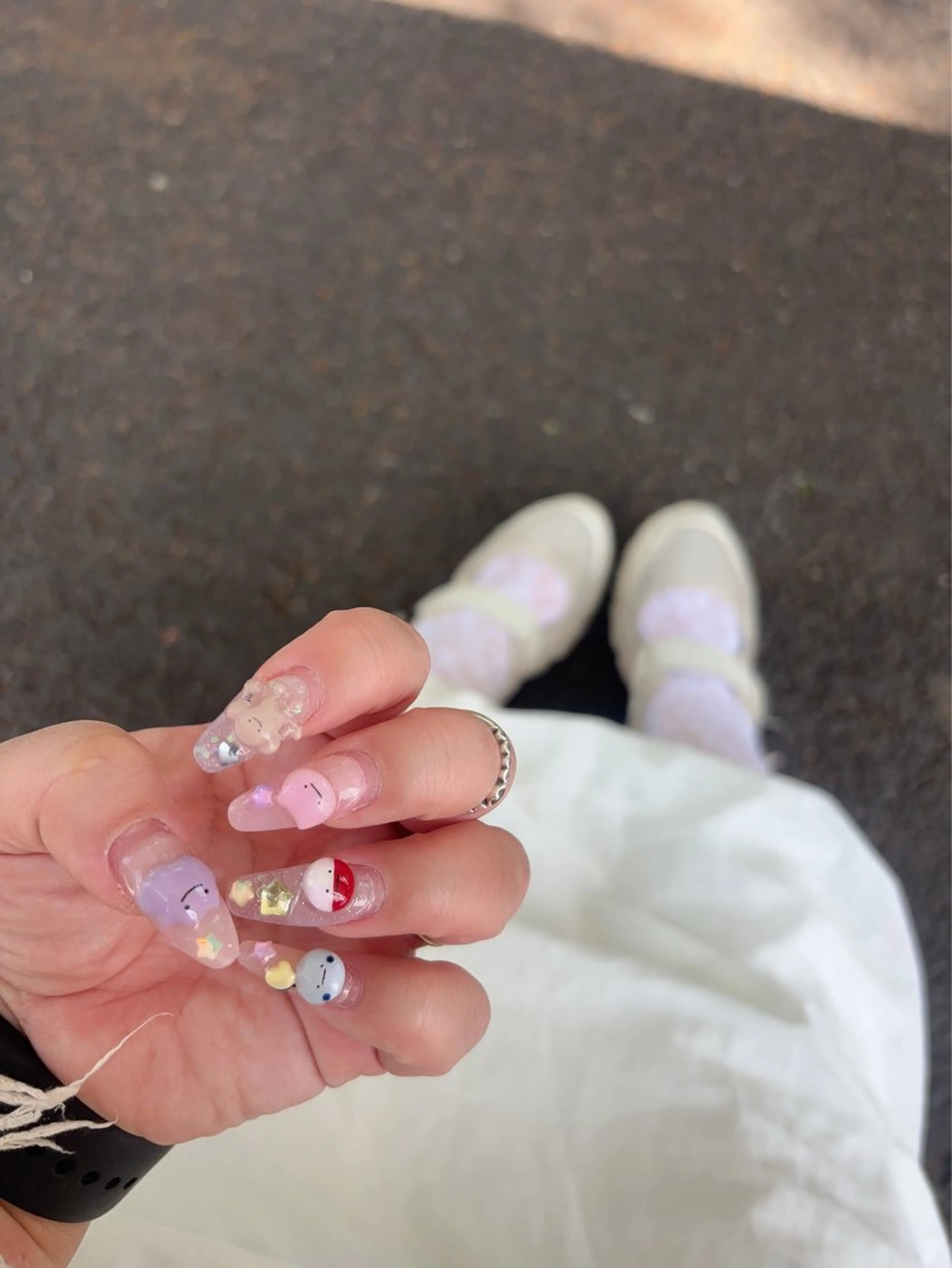 ネイル ハンドネイル デザイン可愛いサロン new moonのネイルデザイン