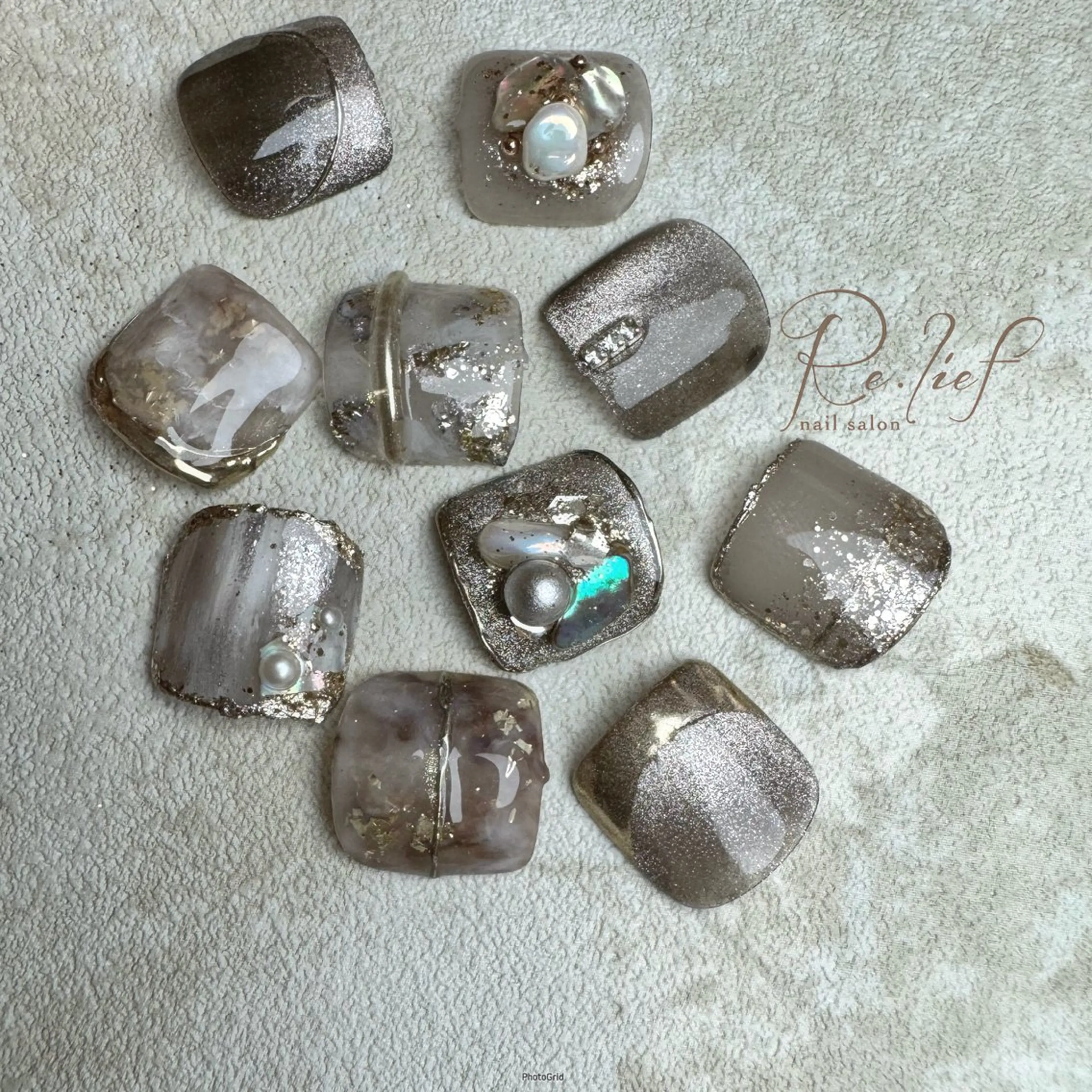 ネイル re.lief nailのネイルデザイン