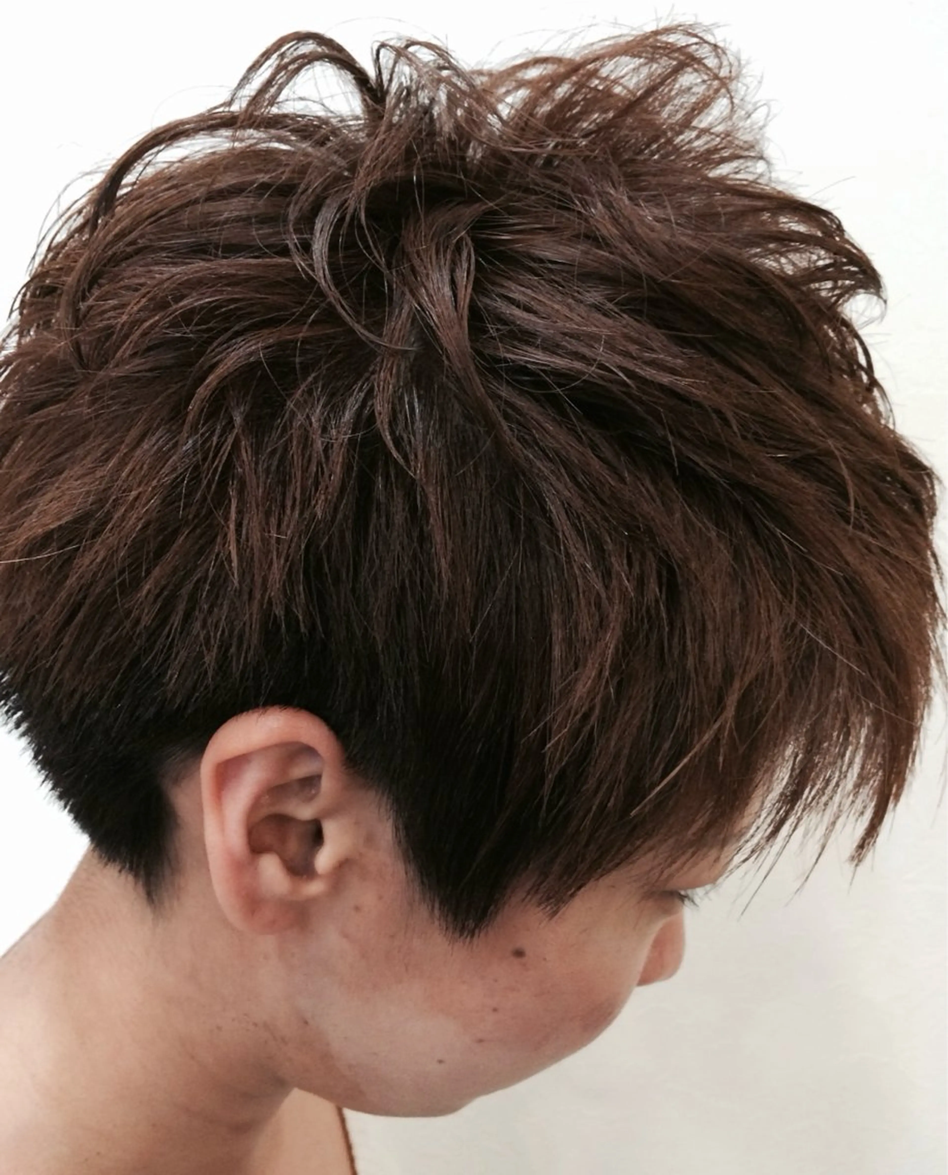 ショート カラー パーマ Chino Atsushiのヘアスタイル