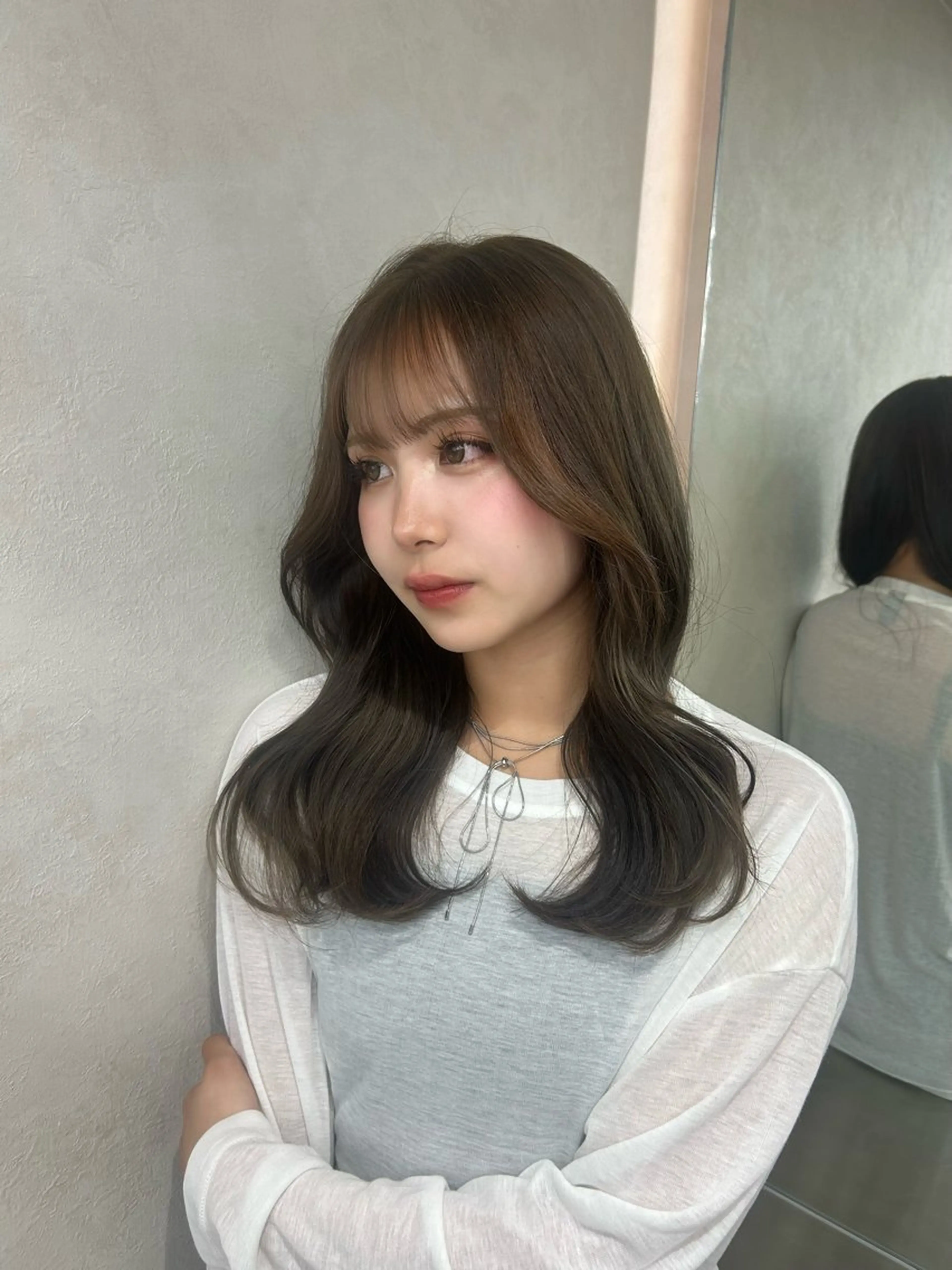 カラー あ い か 🎀 レイヤーカットのヘアスタイル