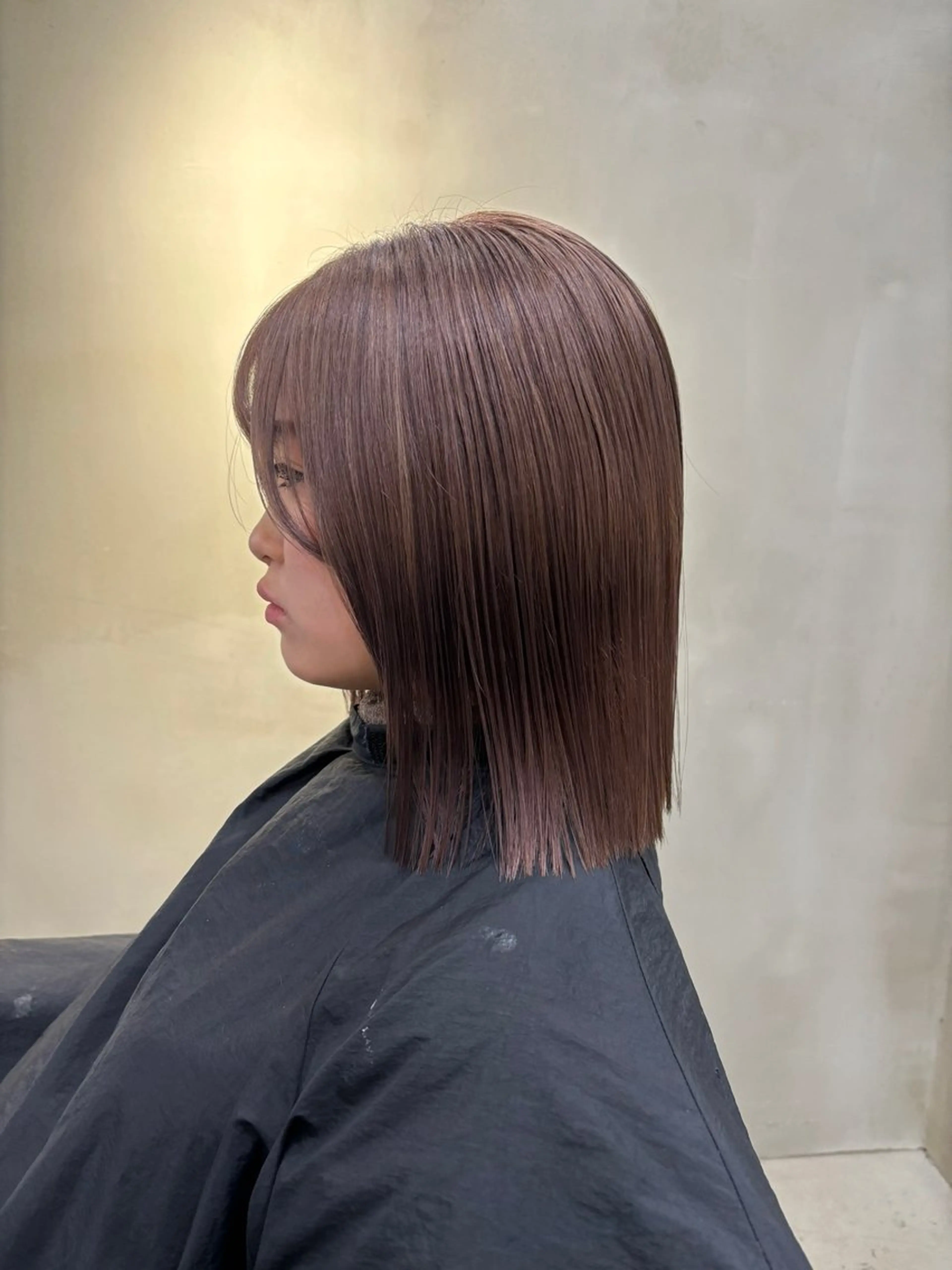 ショート カラー ブリーチ ブラウンカラー 透明感カラー ヘアカラー 中園康 /カラー/ブリーチのヘアスタイル