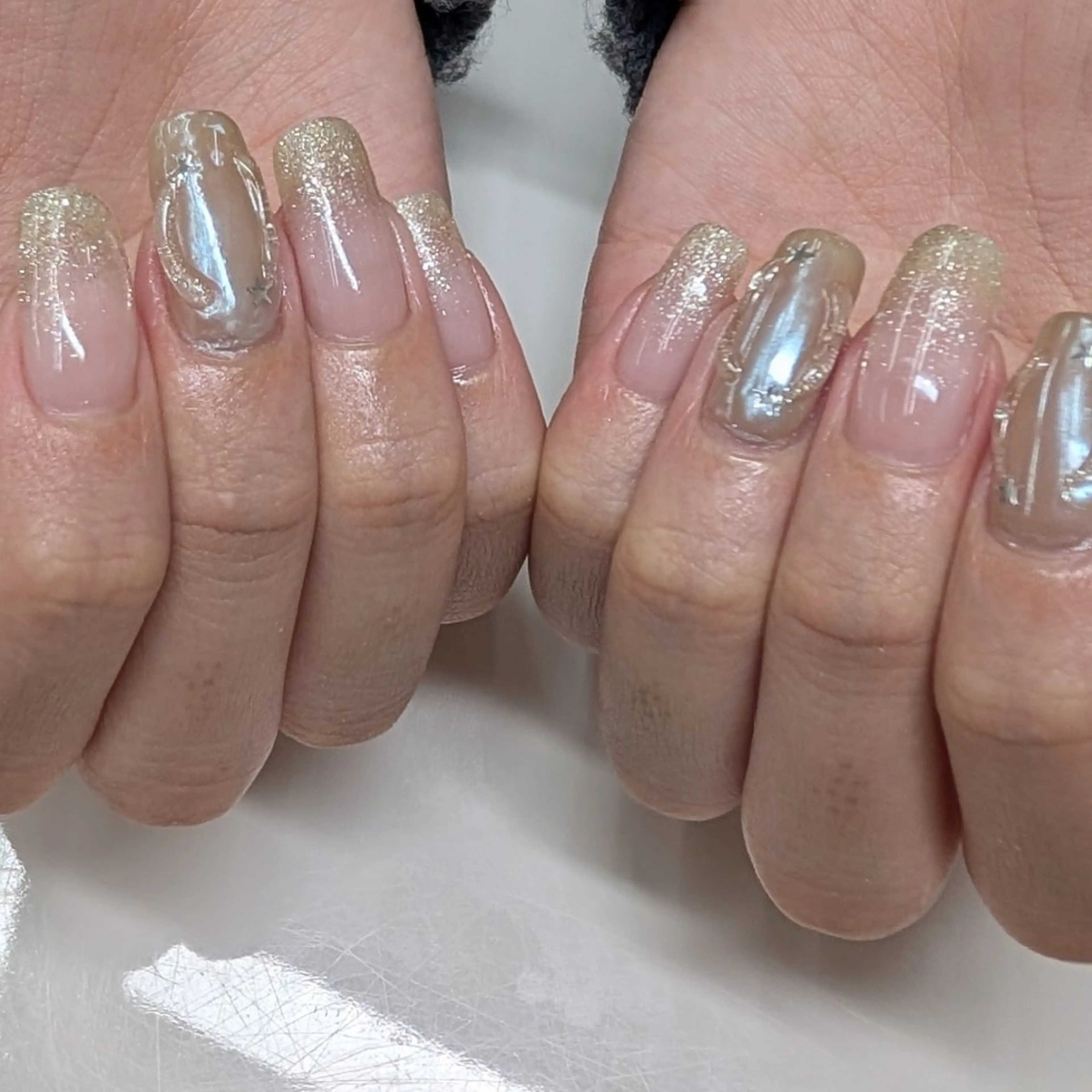 ネイル ハンドネイル ᑎᗩIᒪ｜ᗰIᗰI｜ _५✍️Satou.のネイルデザイン