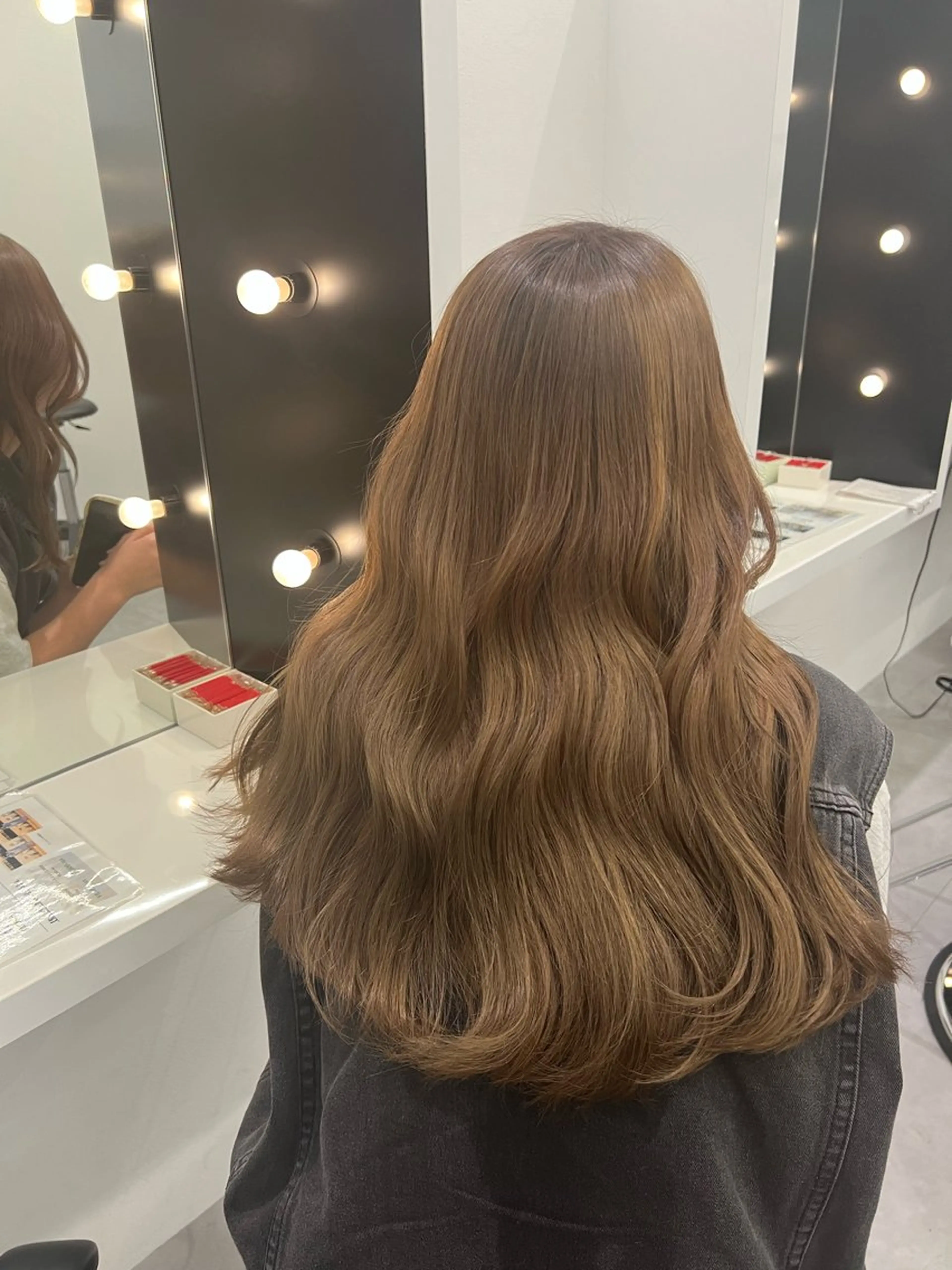 ロング しゅういち/赤み消し カラー特化のヘアスタイル