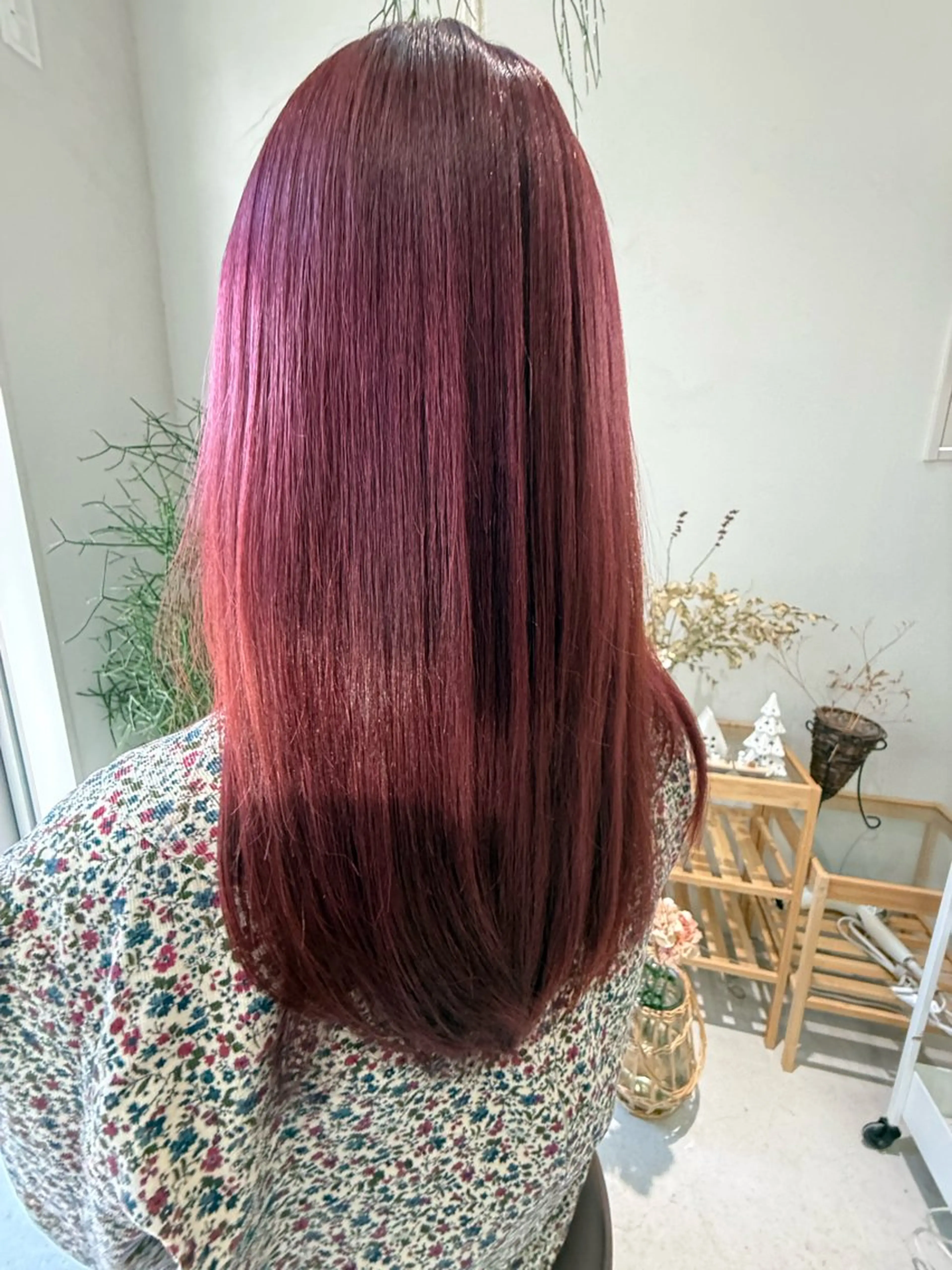 ミディアム カラー 🌷花屋併設サロン 荘司まゆり🌷のヘアスタイル