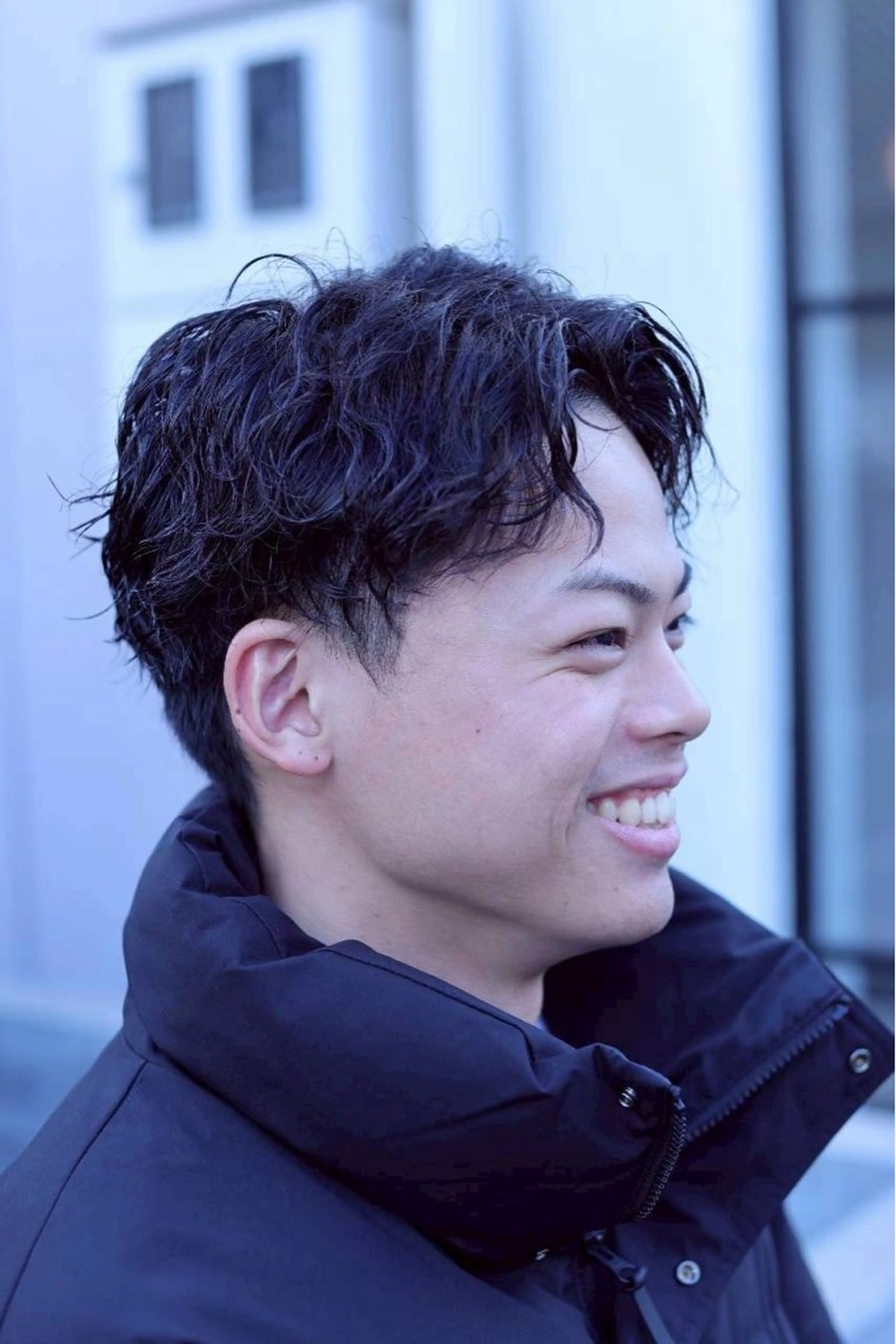 ショート パーマ メンズ メンズパーマ 堤　生智のヘアスタイル