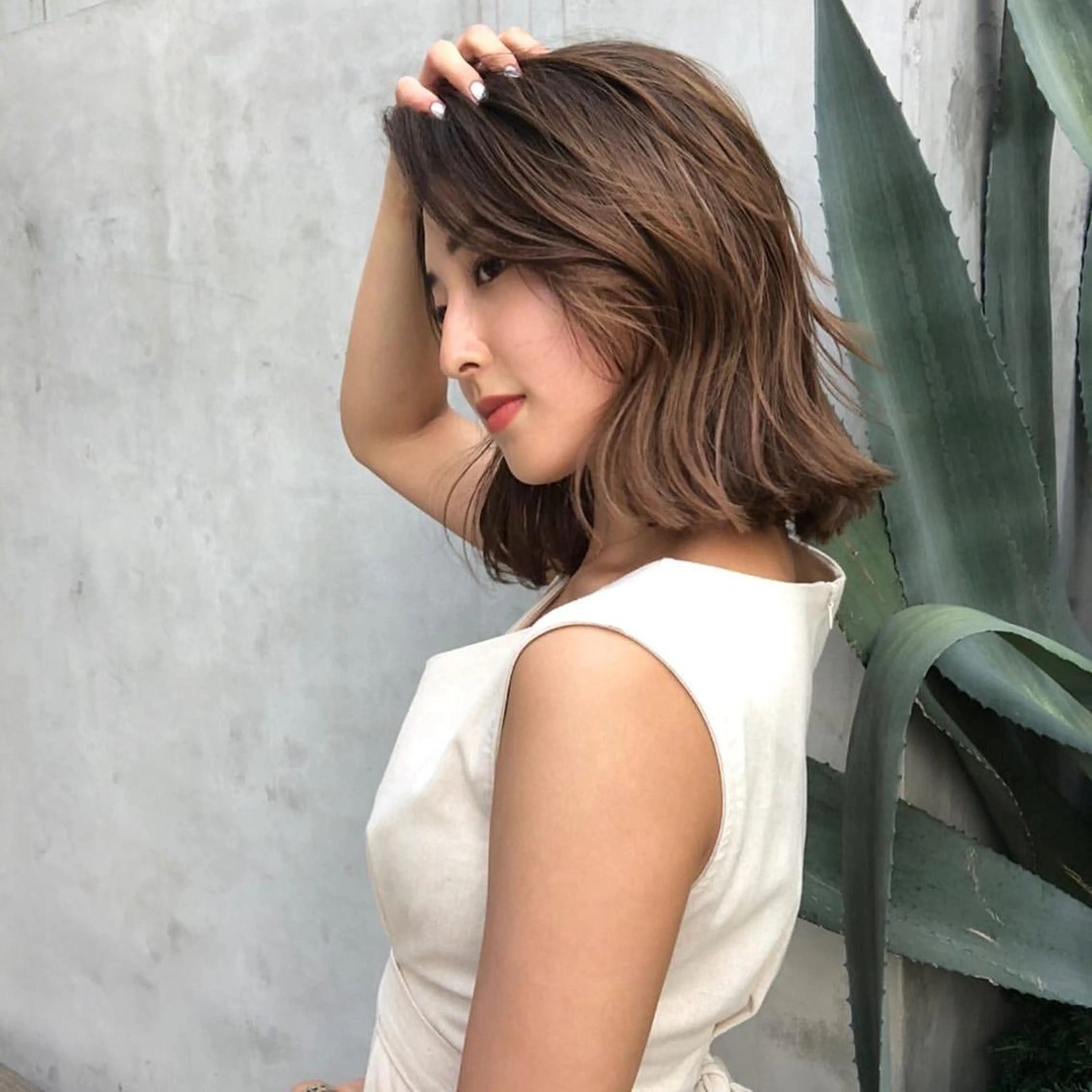 ショート カラー moana surfriderのヘアスタイル