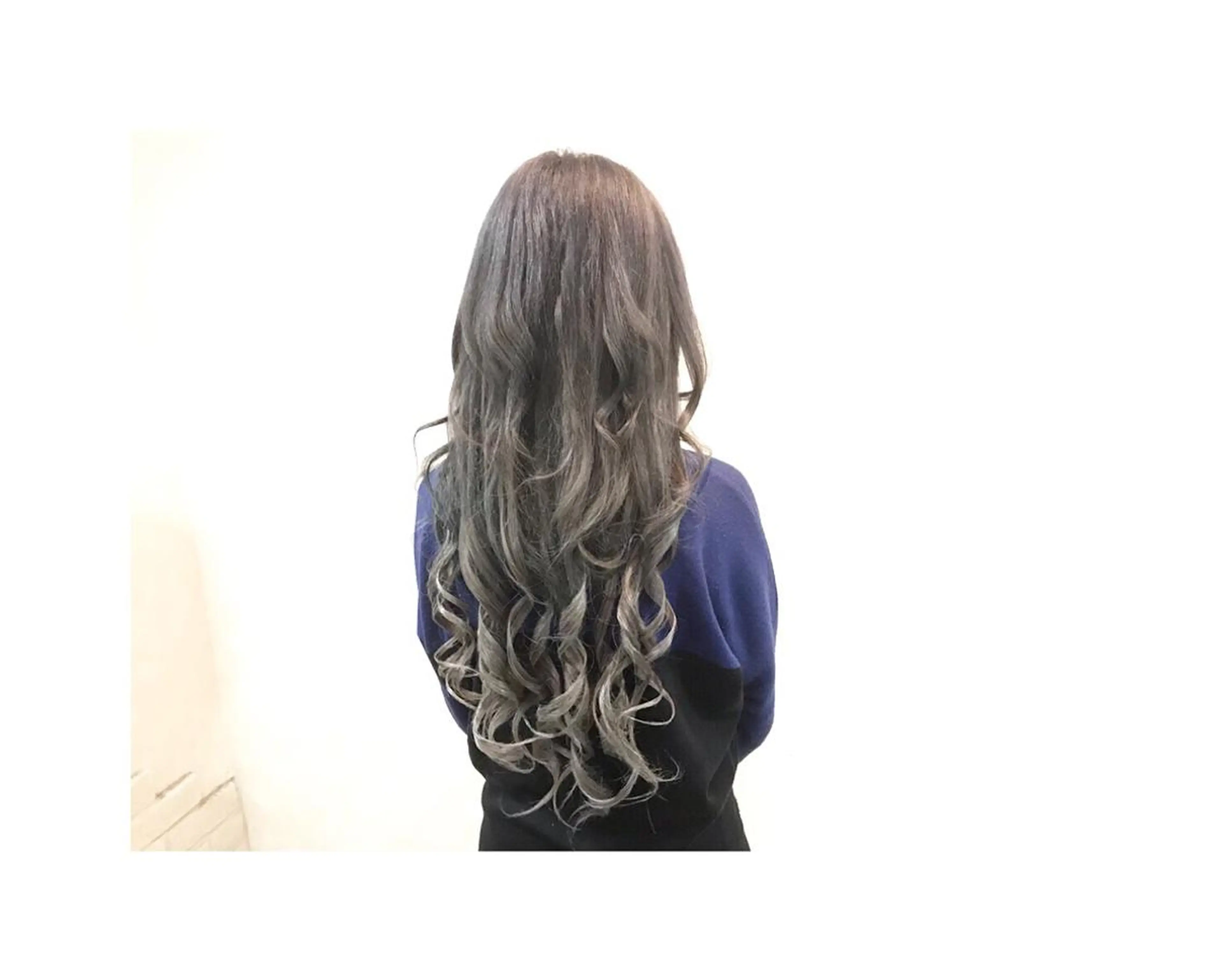 ロング カラー エクステ 💓シールエクステ ルミエールのヘアスタイル