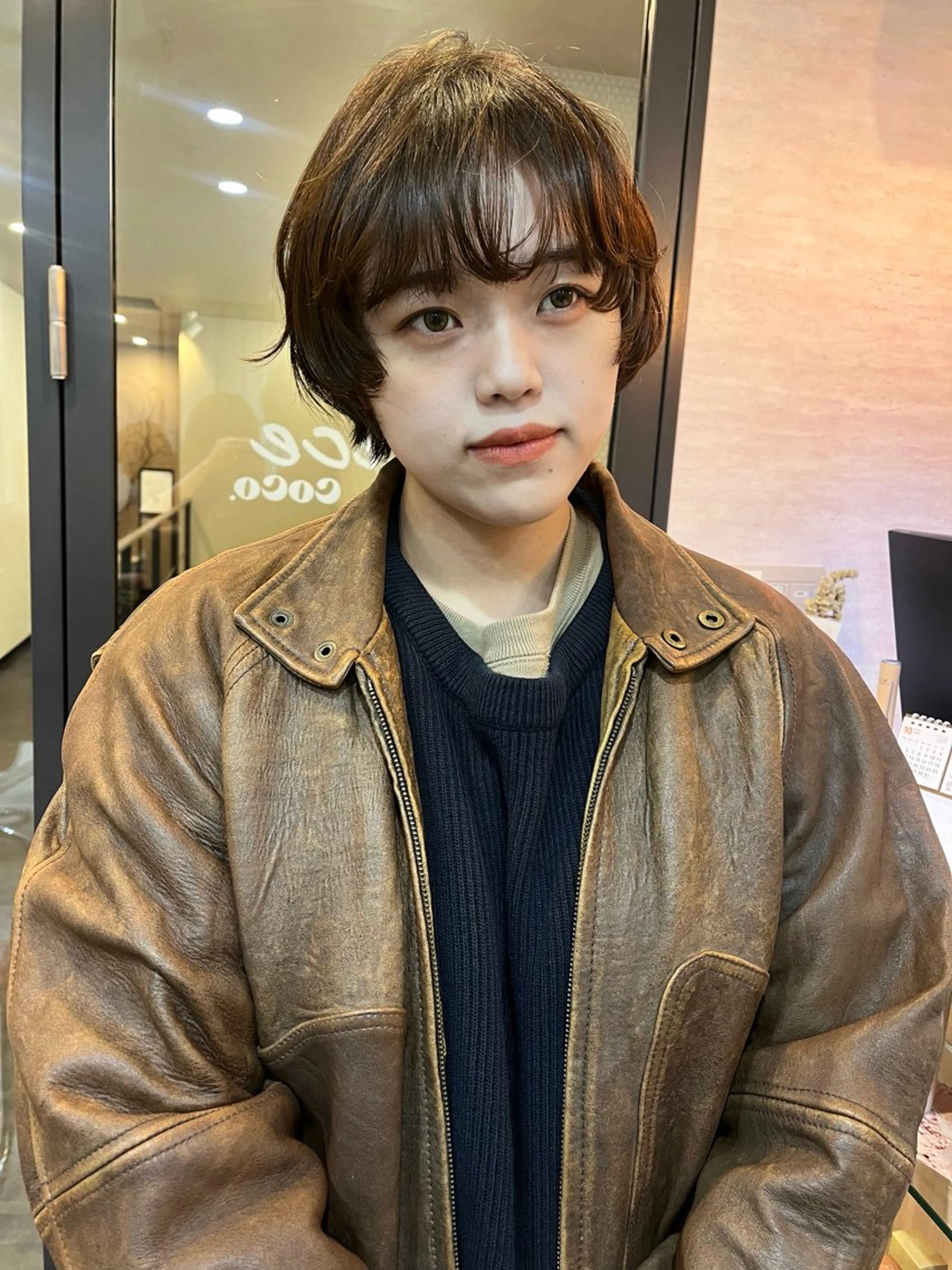 ショート ショートヘア レイヤー/暖色/ 髪質改善/永礼芳果のヘアスタイル