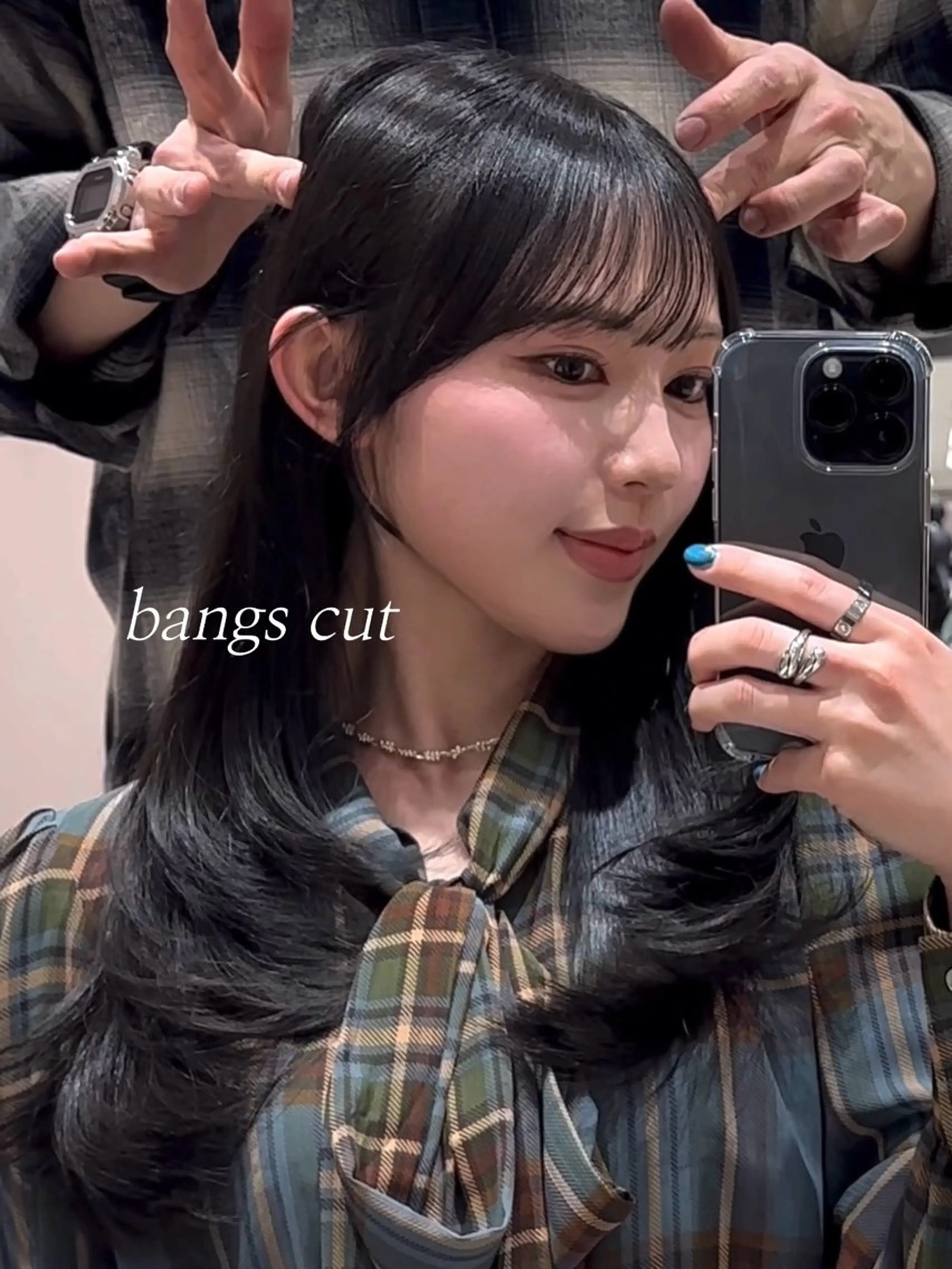 ロング カラー 顔周りカット レイヤーカット 似合わせカット カット ヘアカラー トリートメント レイヤー/顔周り /透明感🩶高橋大のヘアスタイル